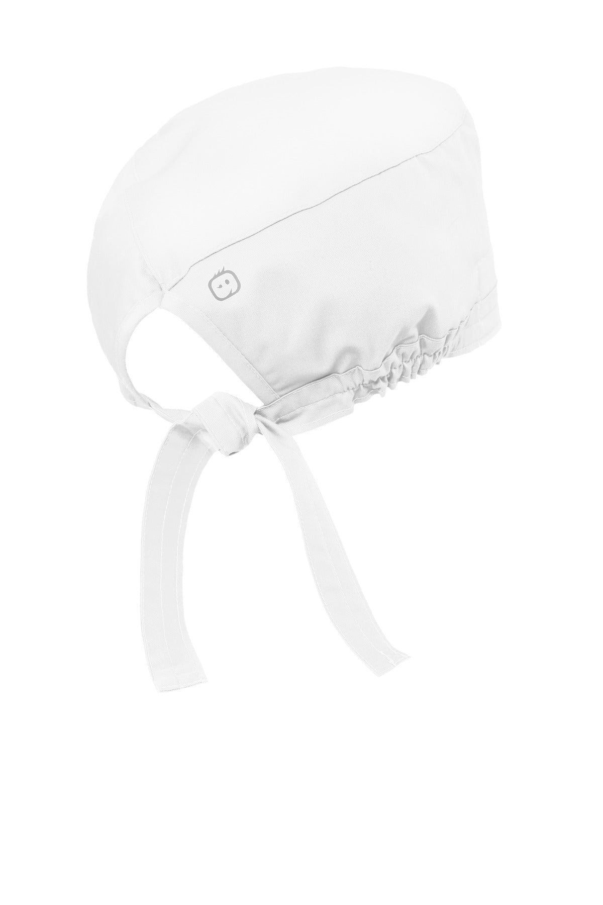 Rear View of White Wink WorkFlex Scrub Cap WW3040