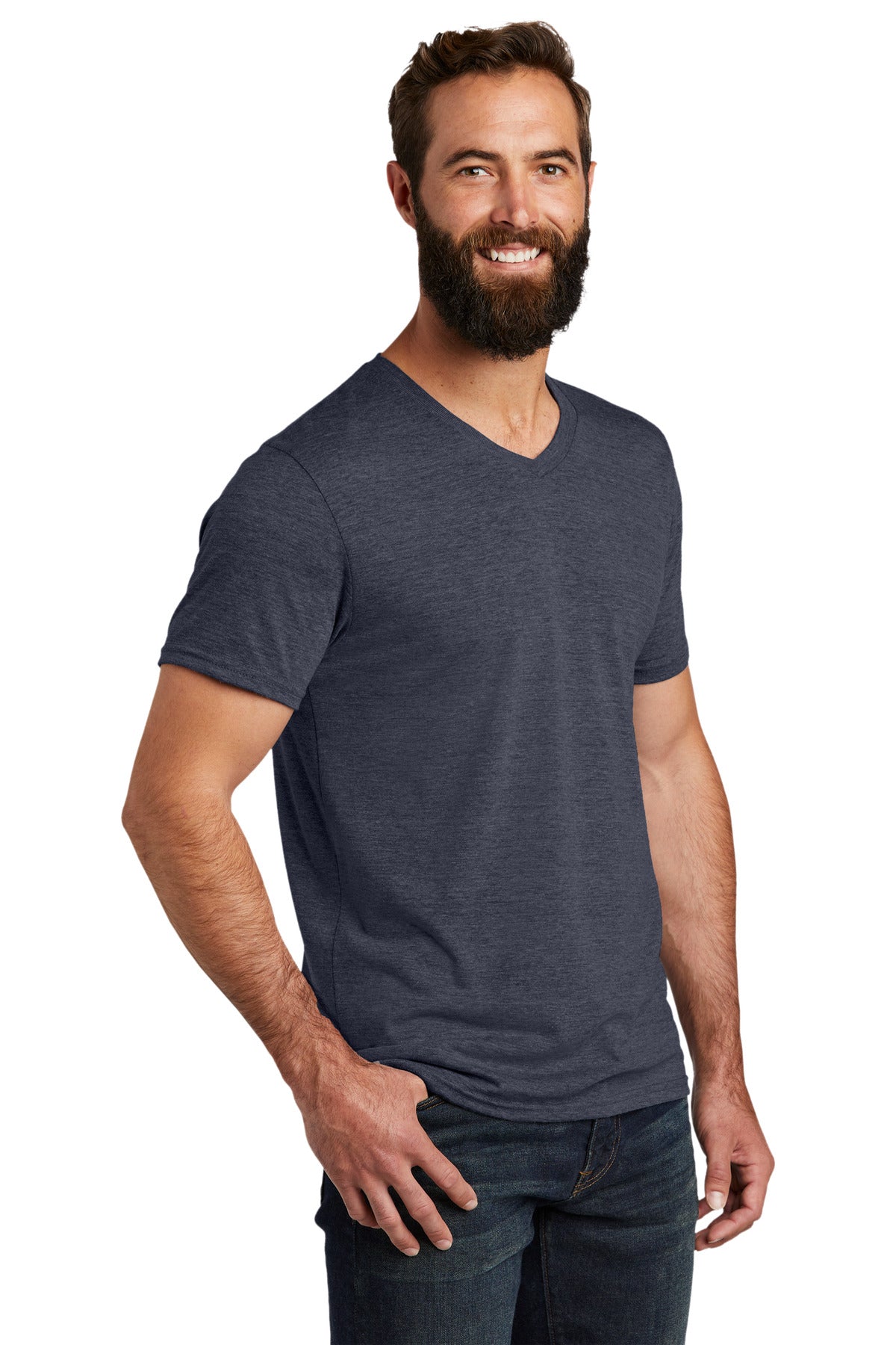 Rebel Blue Allmade Unisex Tri-Blend V-Neck Tee AL2014