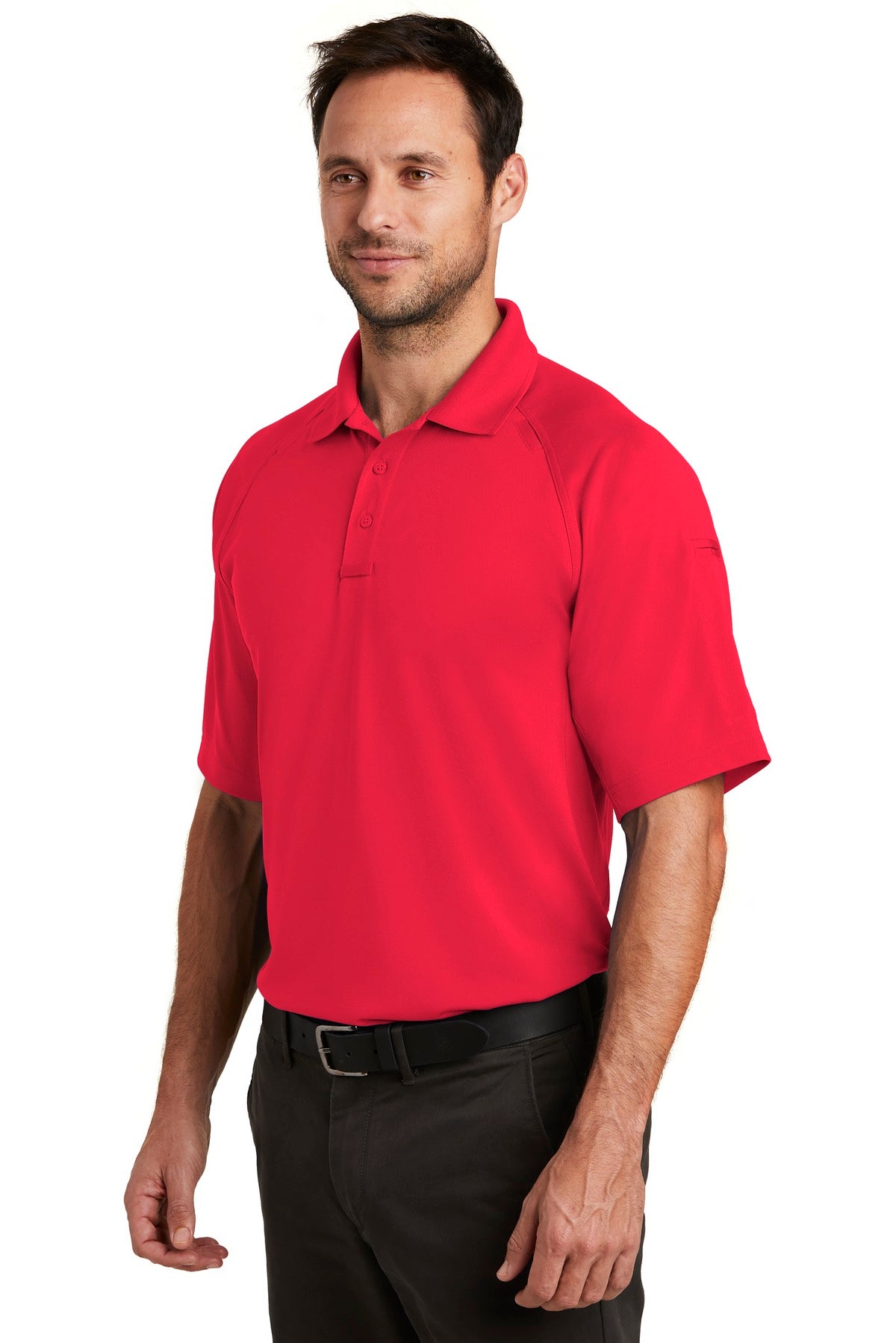Red CornerStone Select Lightweight Snag-Proof Tactical Polo. CS420
