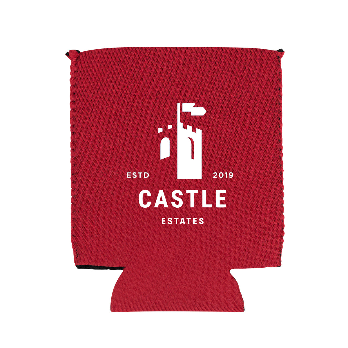 RED Easy Grip Can Cooler grouped