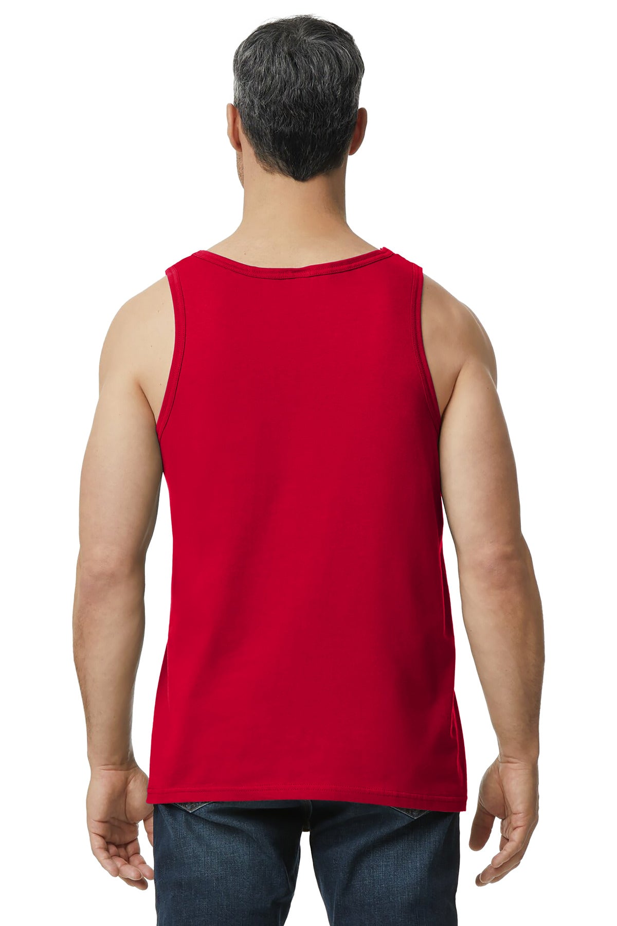 Red Gildan Softstyle Tank Top 64200