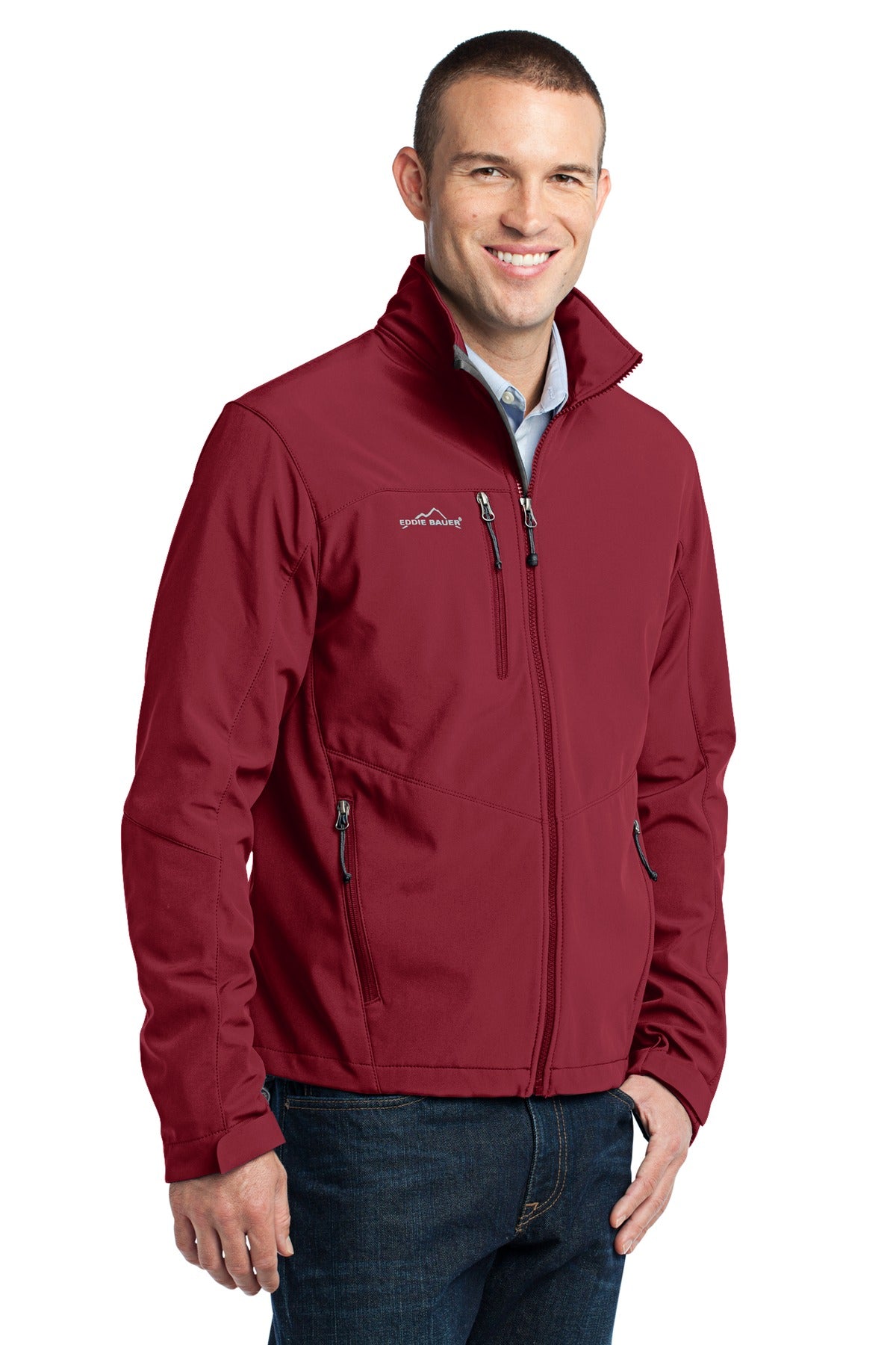 Red Rhubarb Eddie Bauer - Soft Shell Jacket. EB530