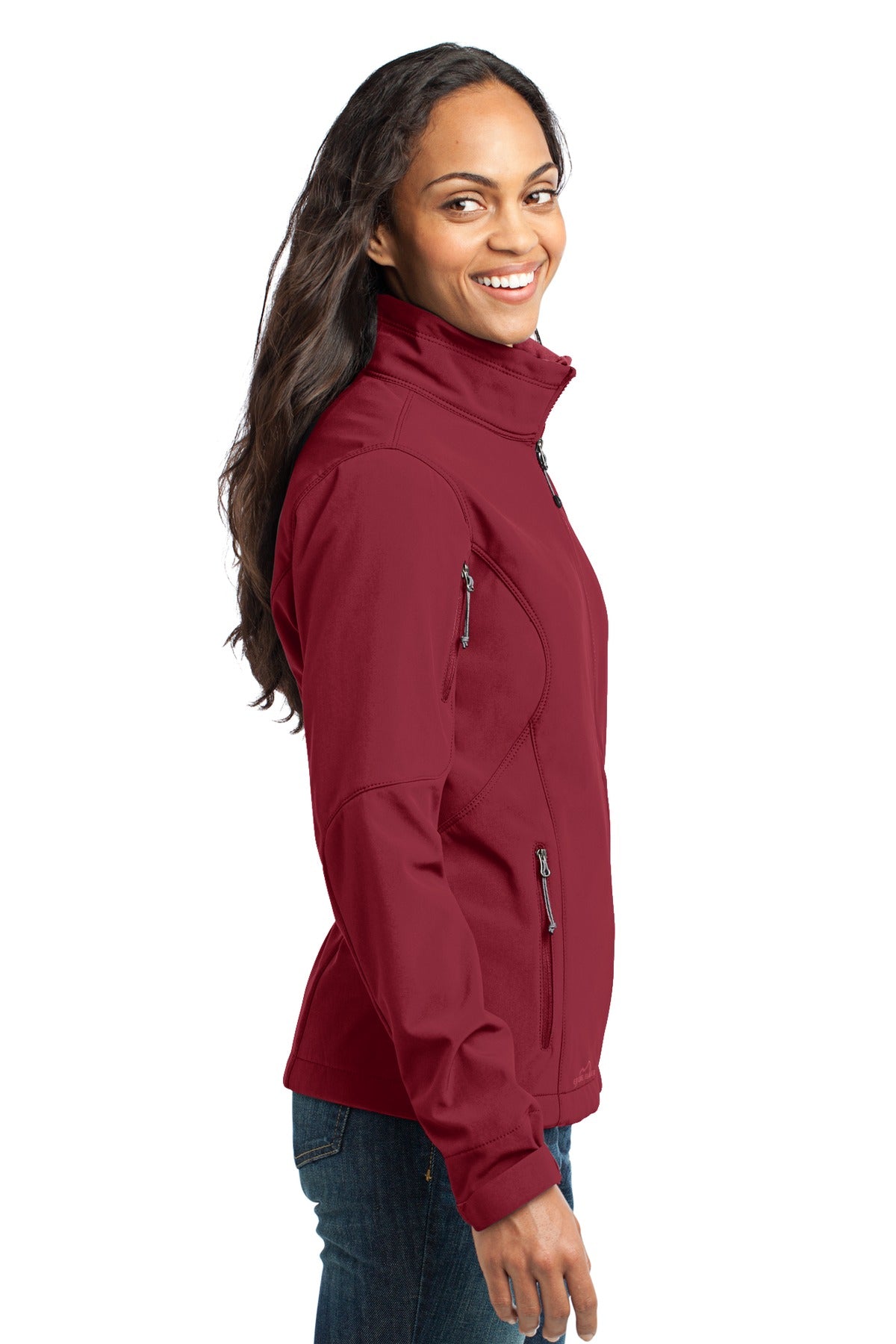 Red Rhubarb Eddie Bauer Women's Soft Shell Jacket. EB531
