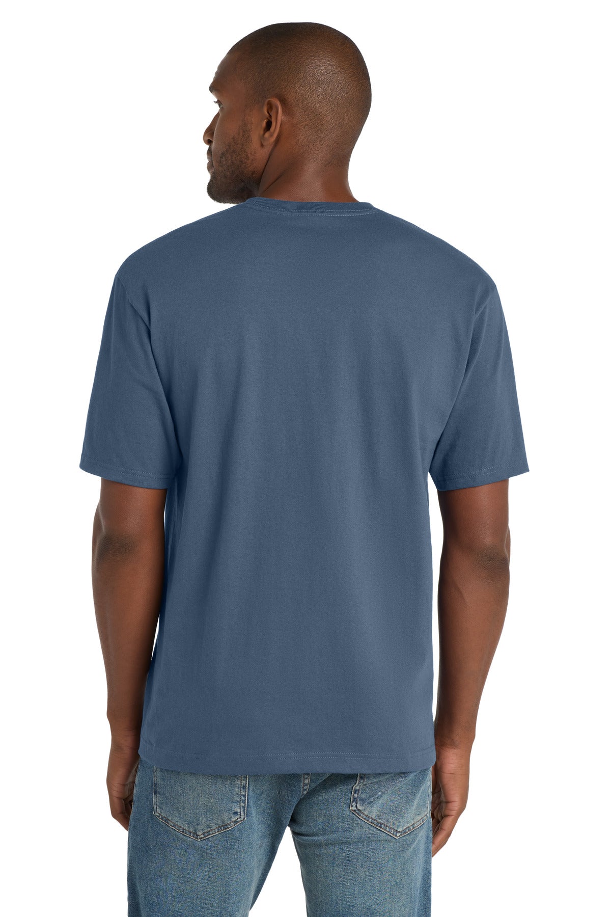 Regatta Blue CornerStone Workwear Pocket Tee CS430