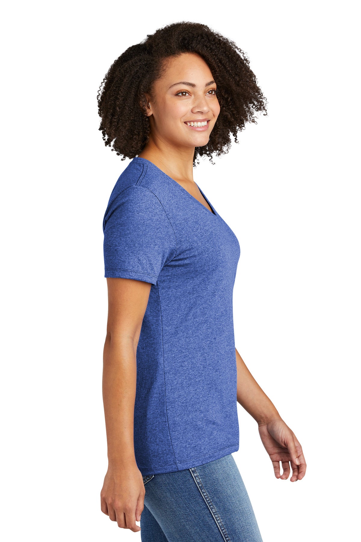 ReusdRylHt Allmade Women's Recycled Blend V-Neck Tee AL2303