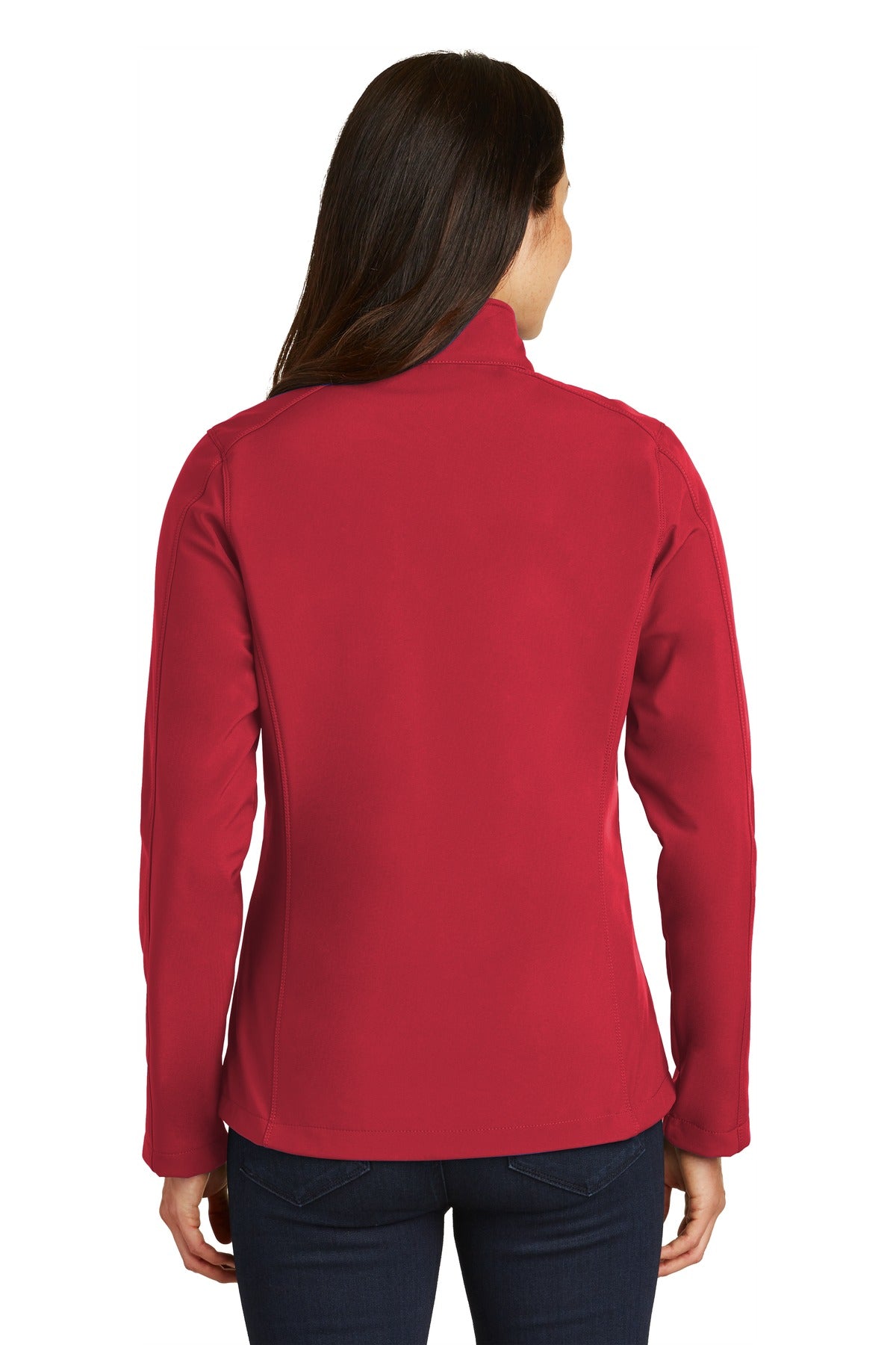Rich Red Port Authority Women's Core Soft Shell Jacket. L317