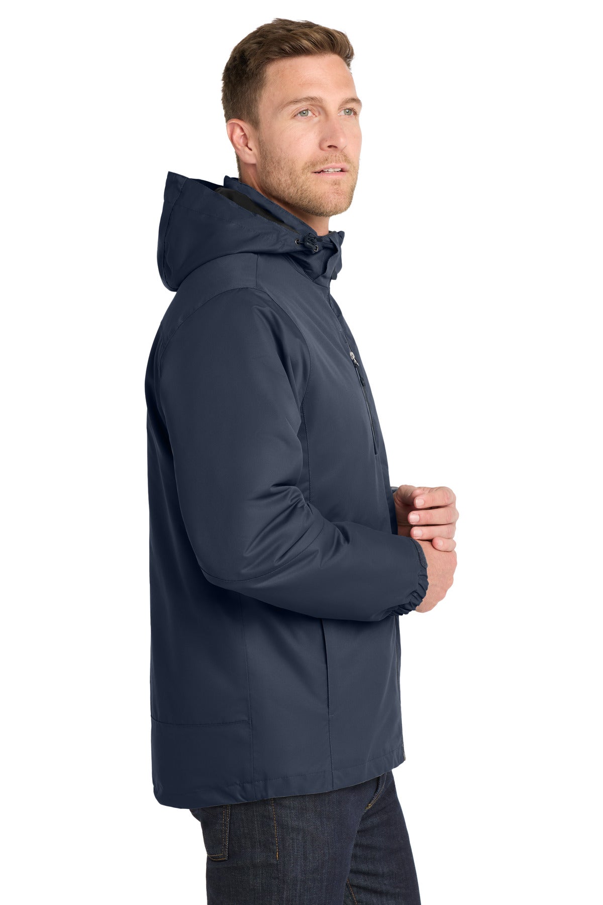 Riv Bl Ny/RBNy Port Authority Vortex Waterproof 3-in-1 Jacket. J332
