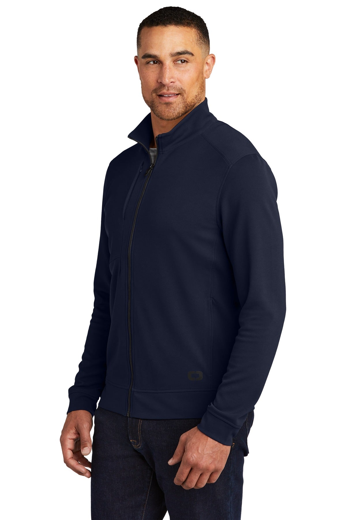 River Blue Nvy OGIO Hinge Full-Zip. OG820