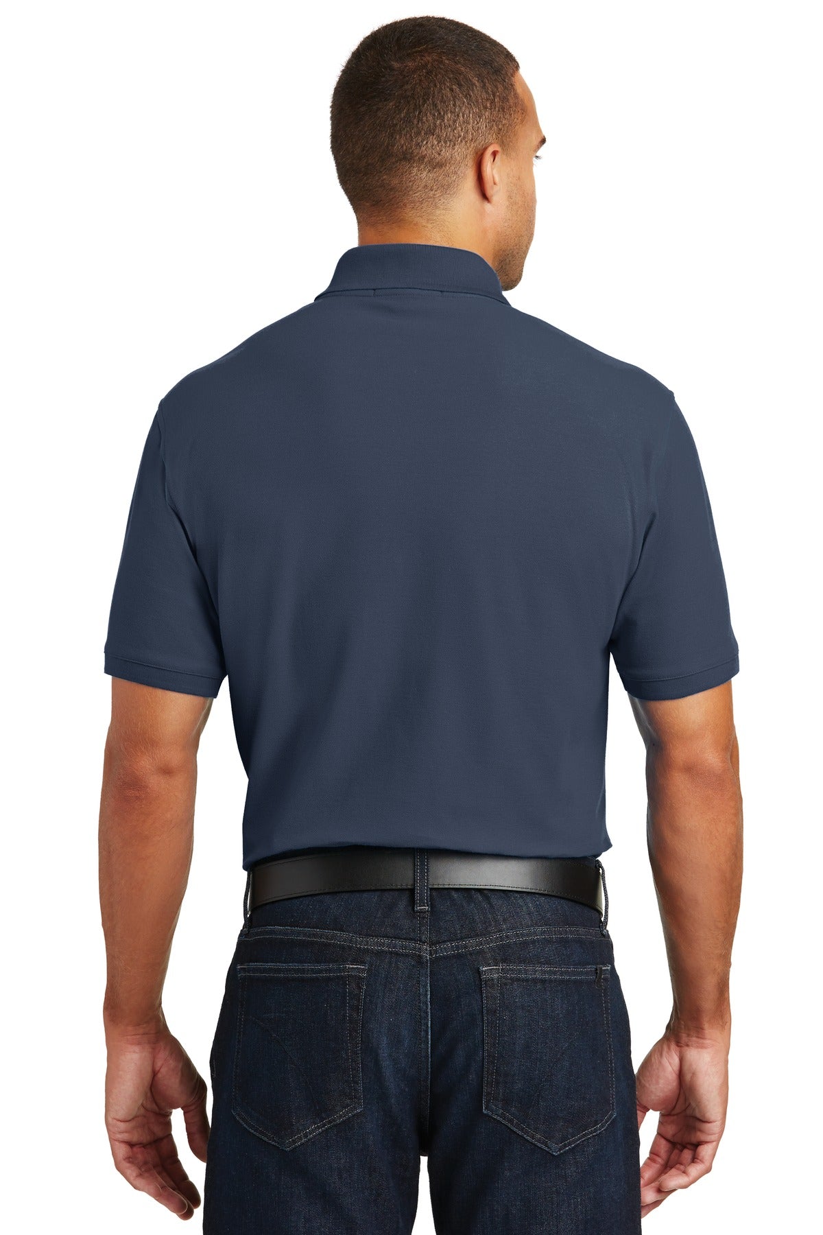River Blue Nvy Port Authority Tall Core Classic Pique Polo. TLK100