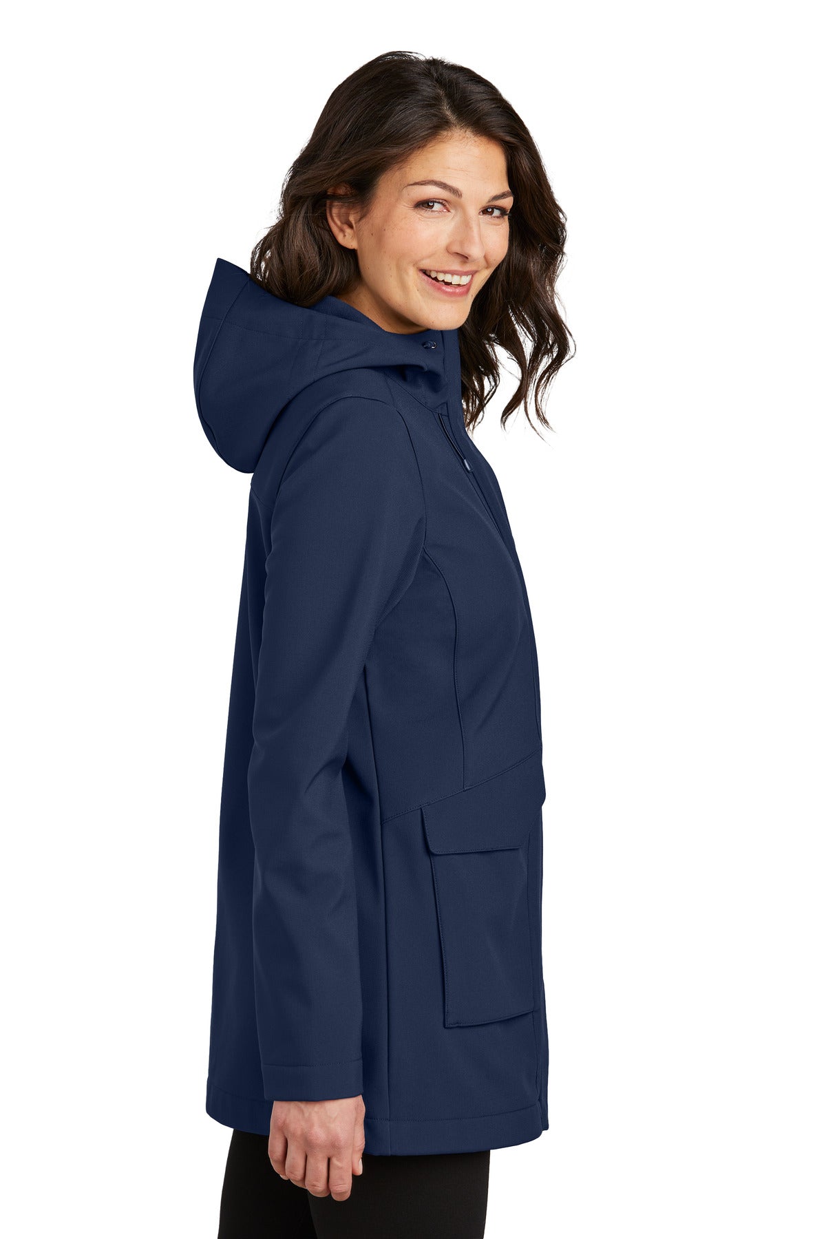 RiverBlNv Port Authority Women's Collective Outer Soft Shell Parka L919