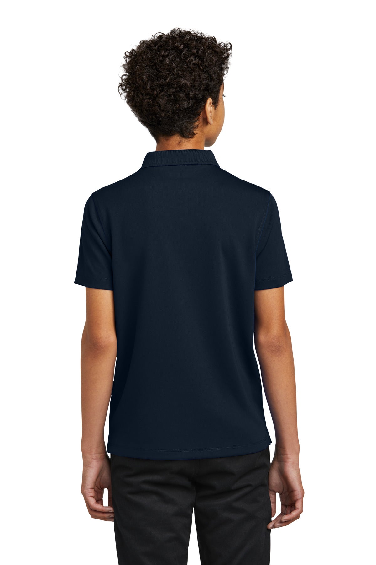 RiverBlNv Port Authority Youth Dry Zone UV Micro-Mesh Polo Y110