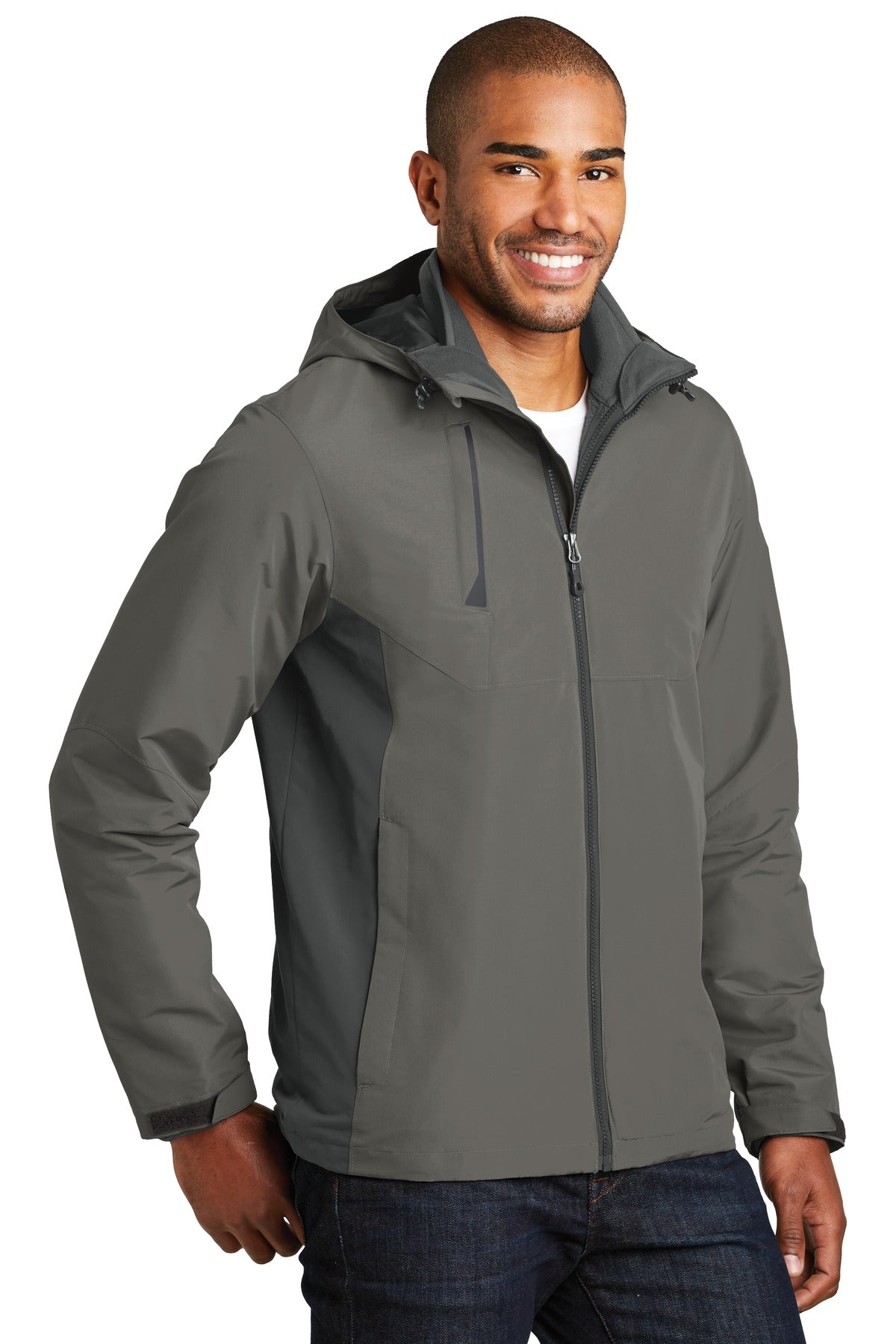 Rogue Gy/Gy St Port Authority Merge 3-in-1 Jacket. J338