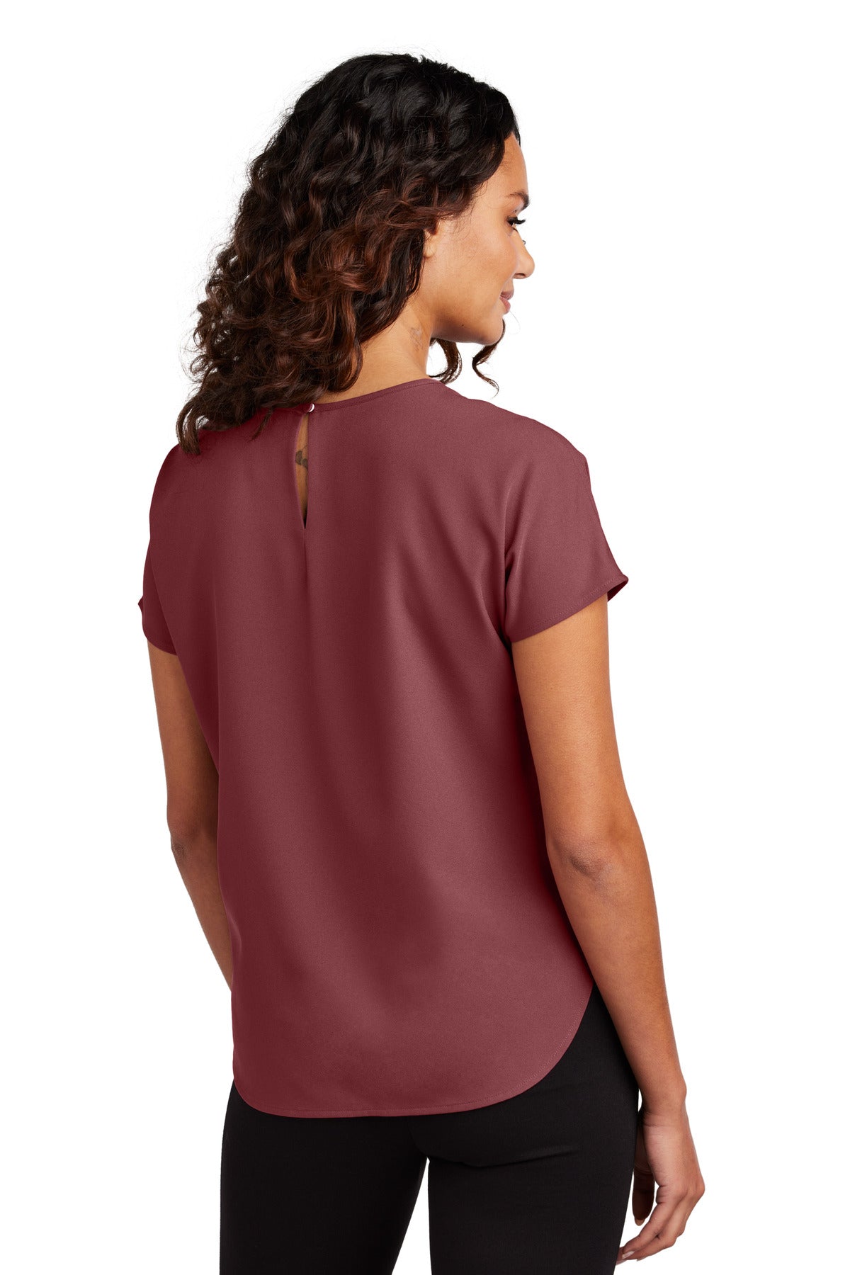 Rosewood Mercer+Mettle Women's Stretch Crepe Crew MM2015