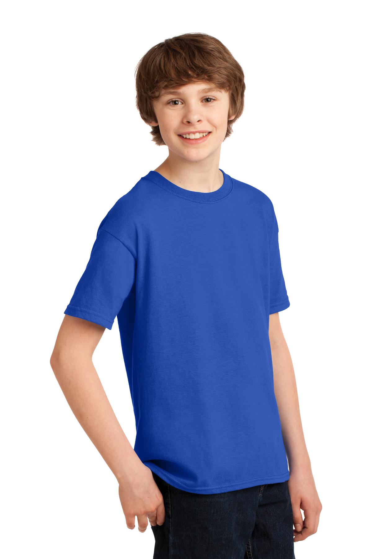 Royal Gildan Youth Gildan Performance T-Shirt. 42000B