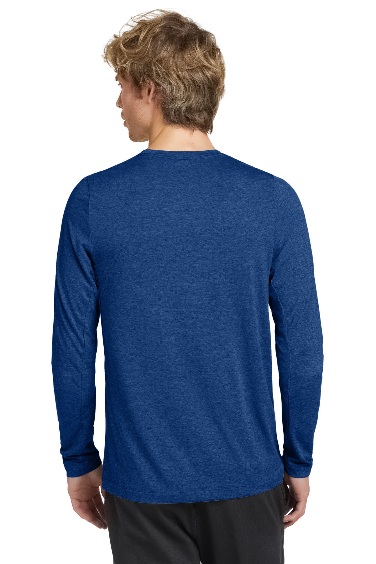 Royal New Era Series Performance Long Sleeve Crew Tee. NEA201