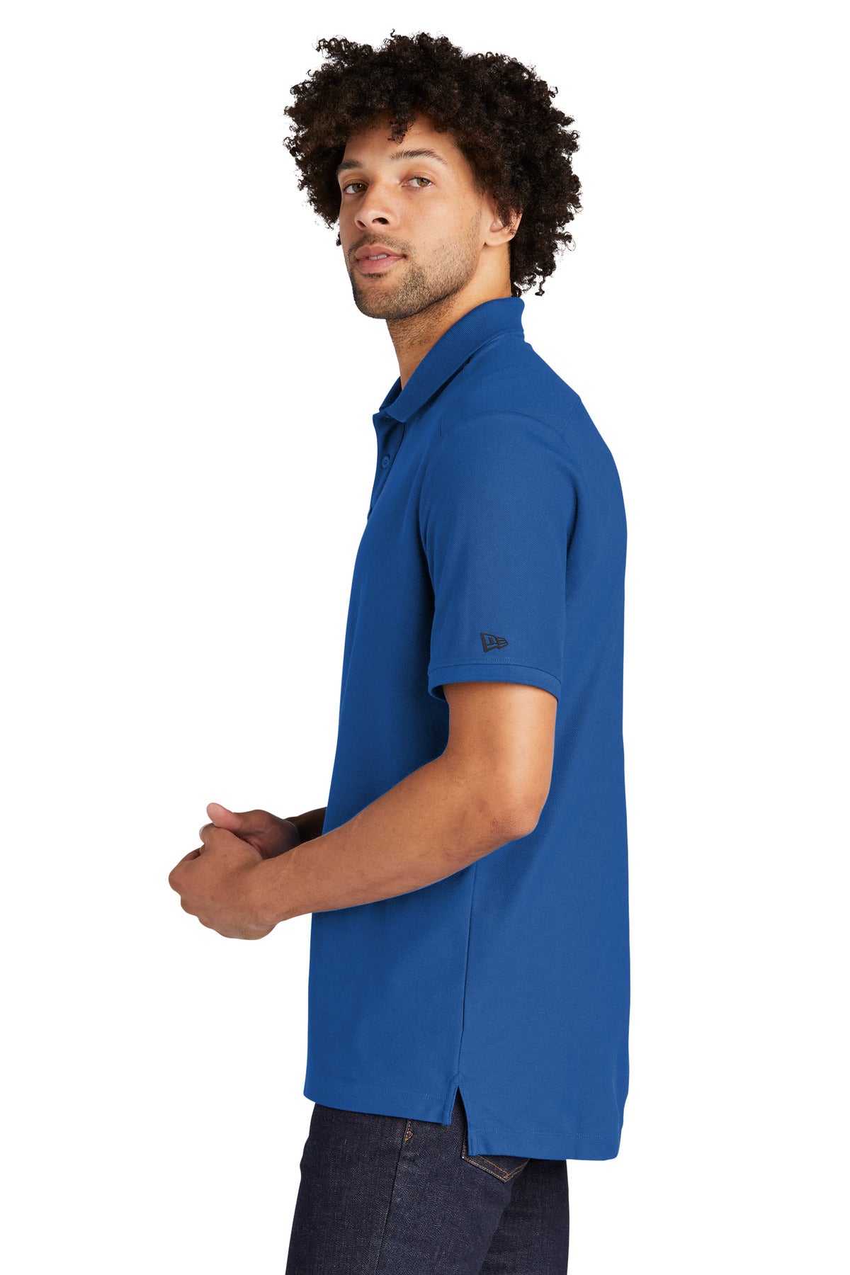 Royal New Era Venue Home Plate Polo. NEA300