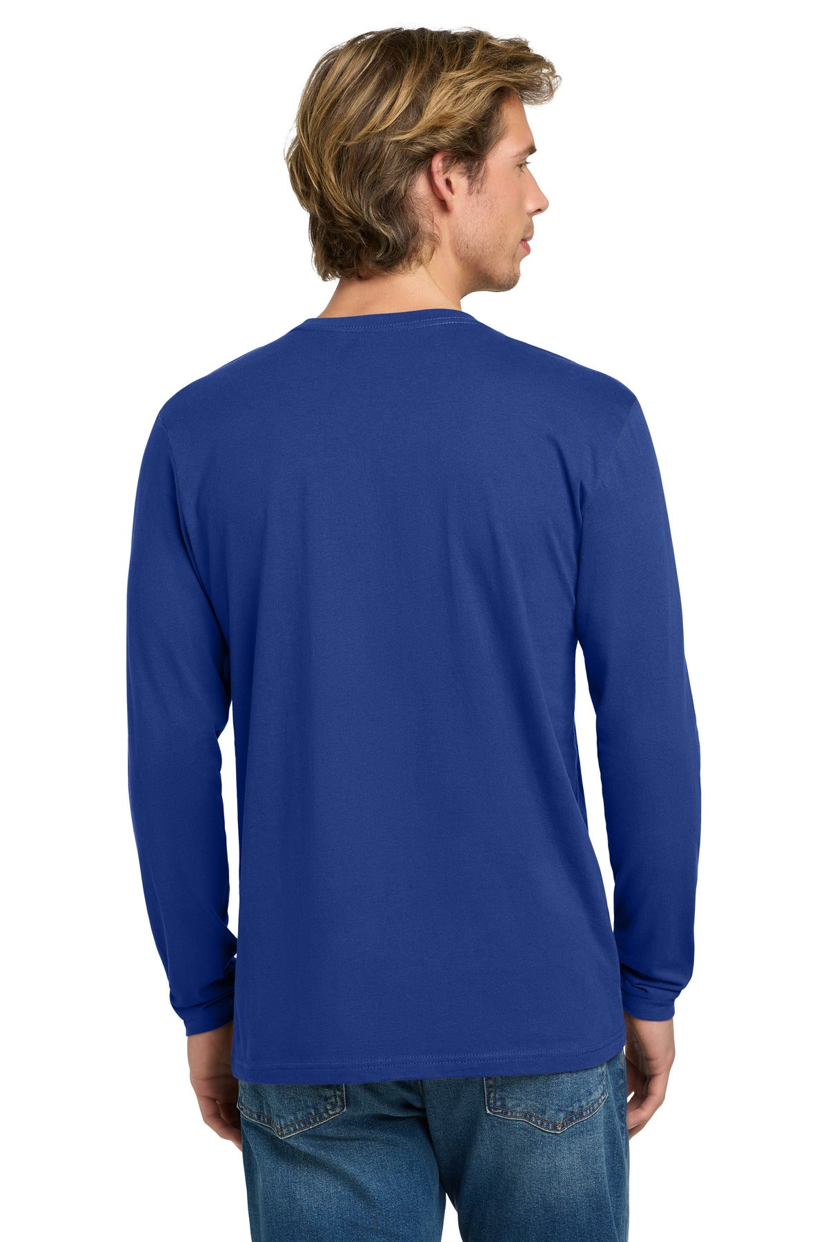 Royal Next Level Apparel Cotton Long Sleeve Tee. NL3601