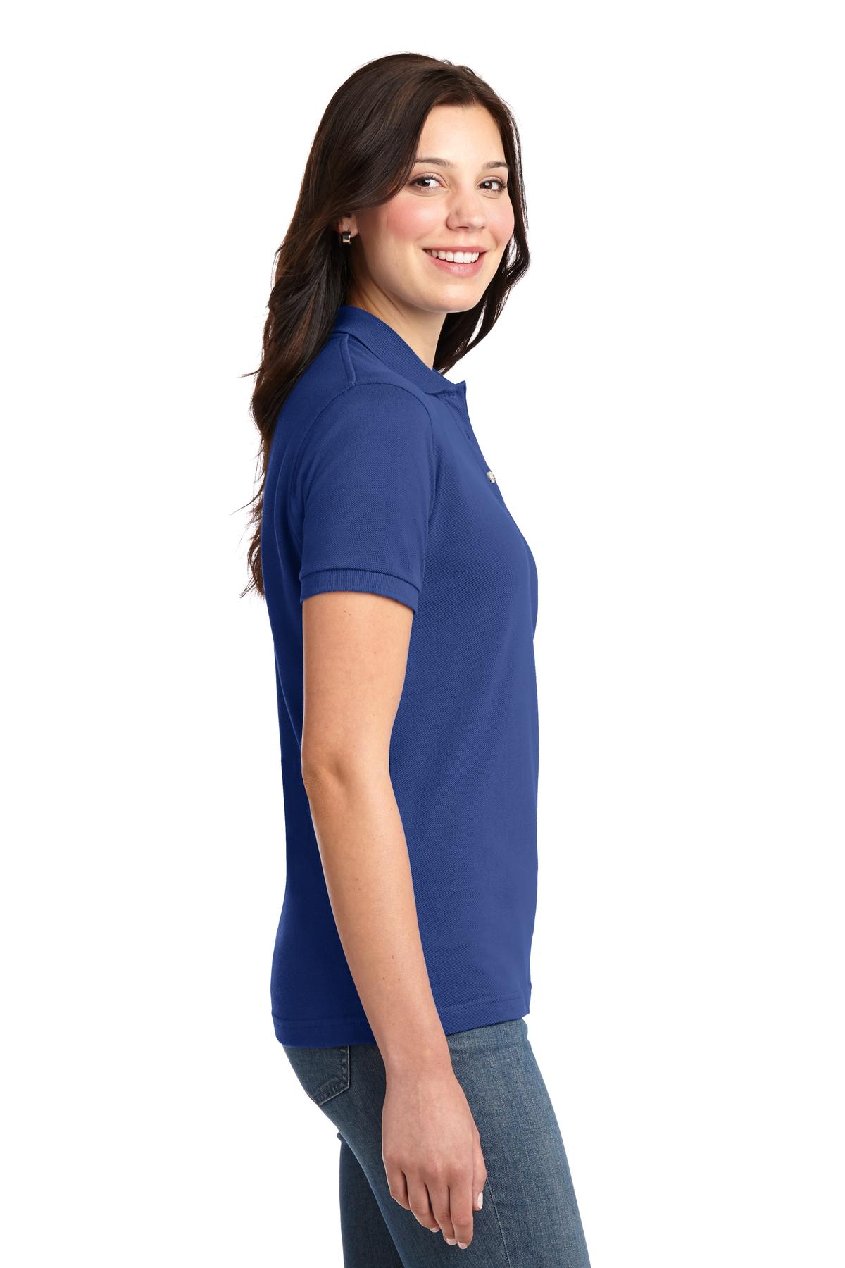 Royal Port Authority Women's Heavyweight Cotton Pique Polo. L420