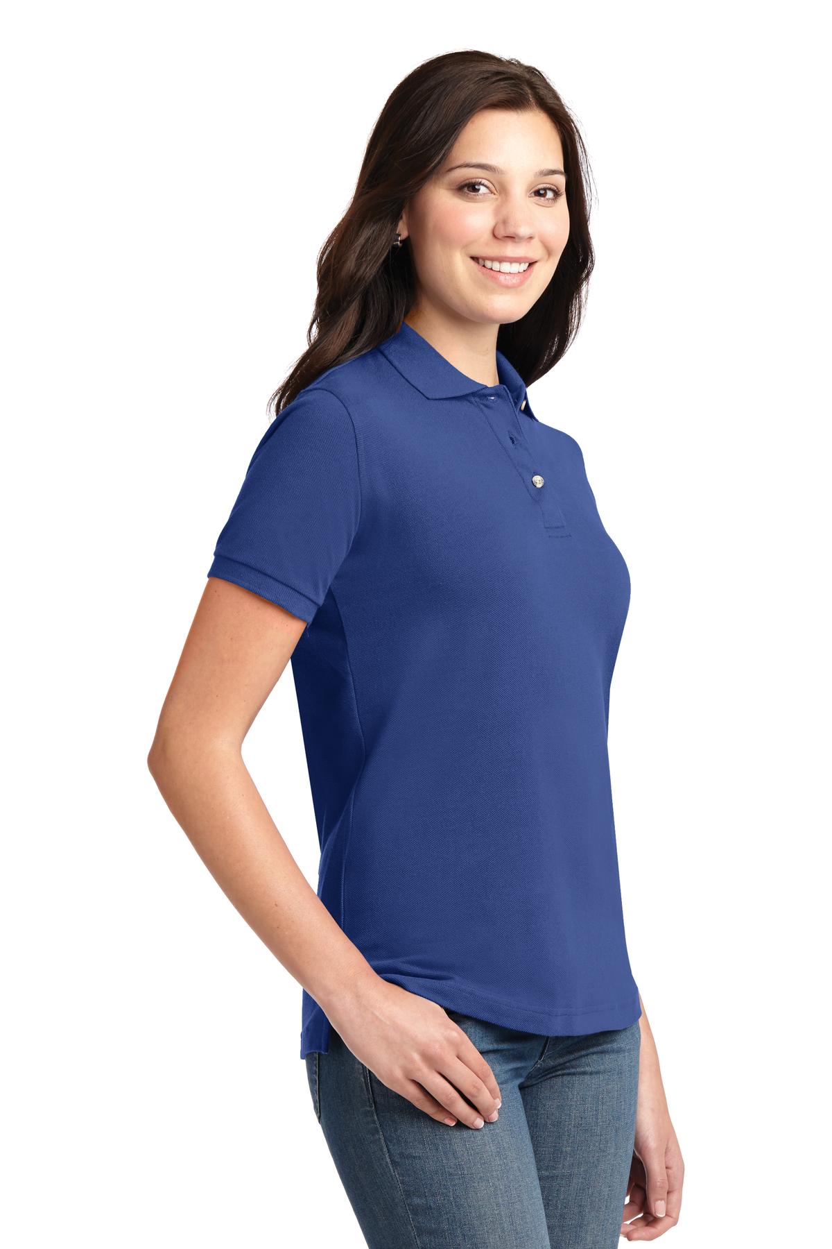 Royal Port Authority Women's Heavyweight Cotton Pique Polo. L420