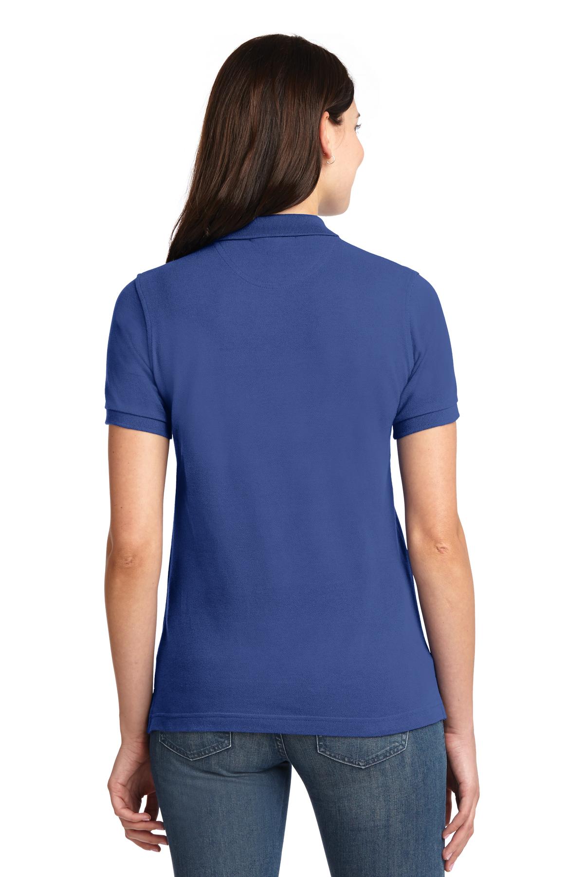 Royal Port Authority Women's Heavyweight Cotton Pique Polo. L420