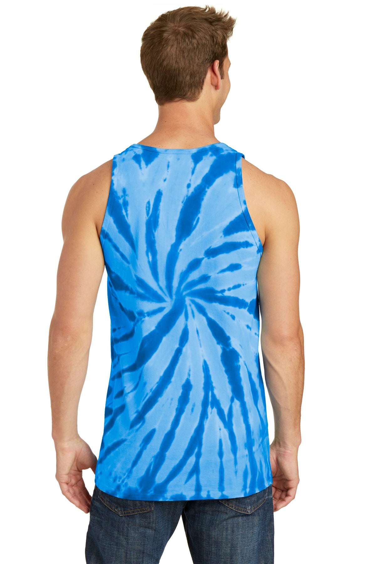 Royal Port & Company Tie-Dye Tank Top. PC147TT