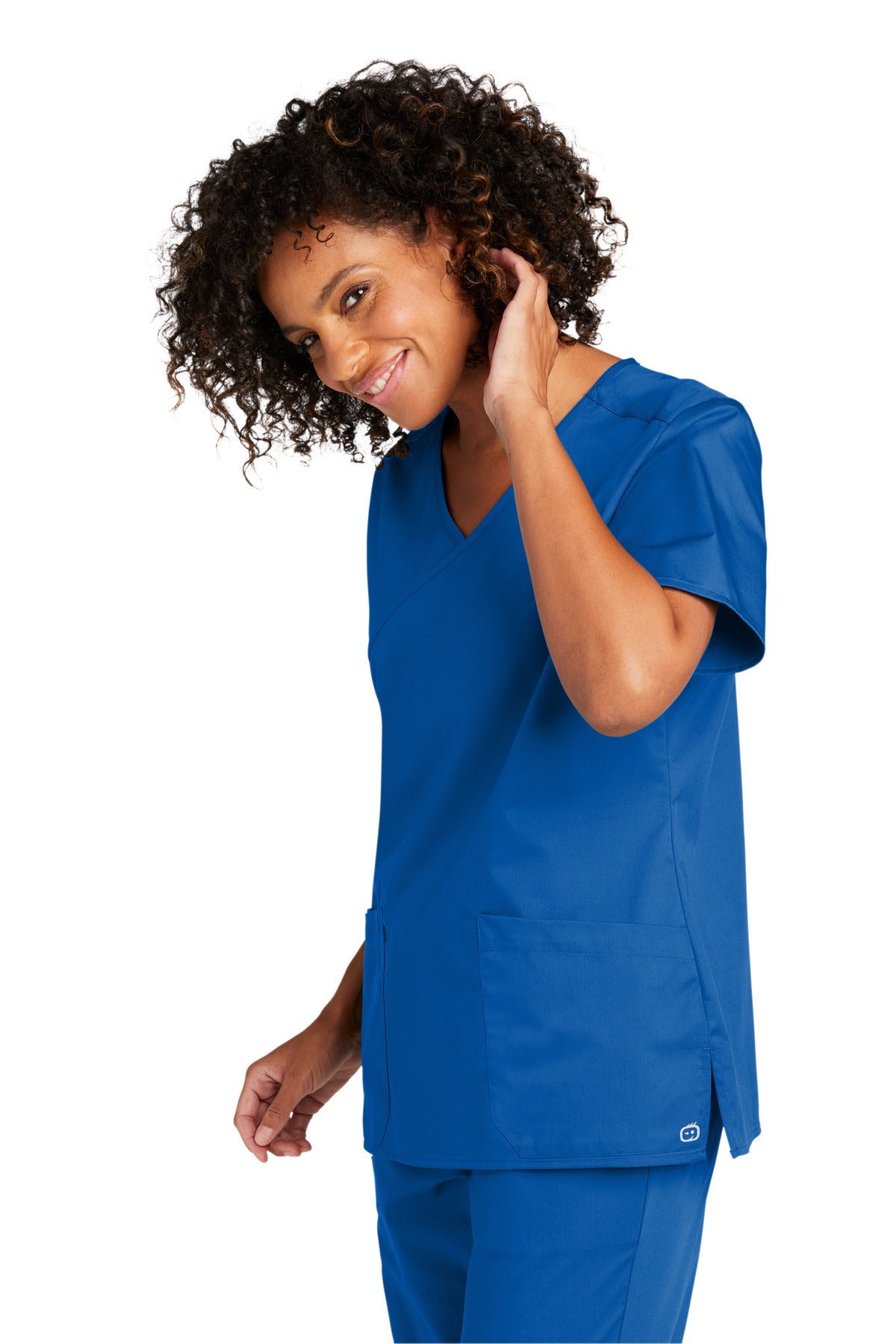 Royal Wink Women's WorkFlex Mock Wrap Top WW4760