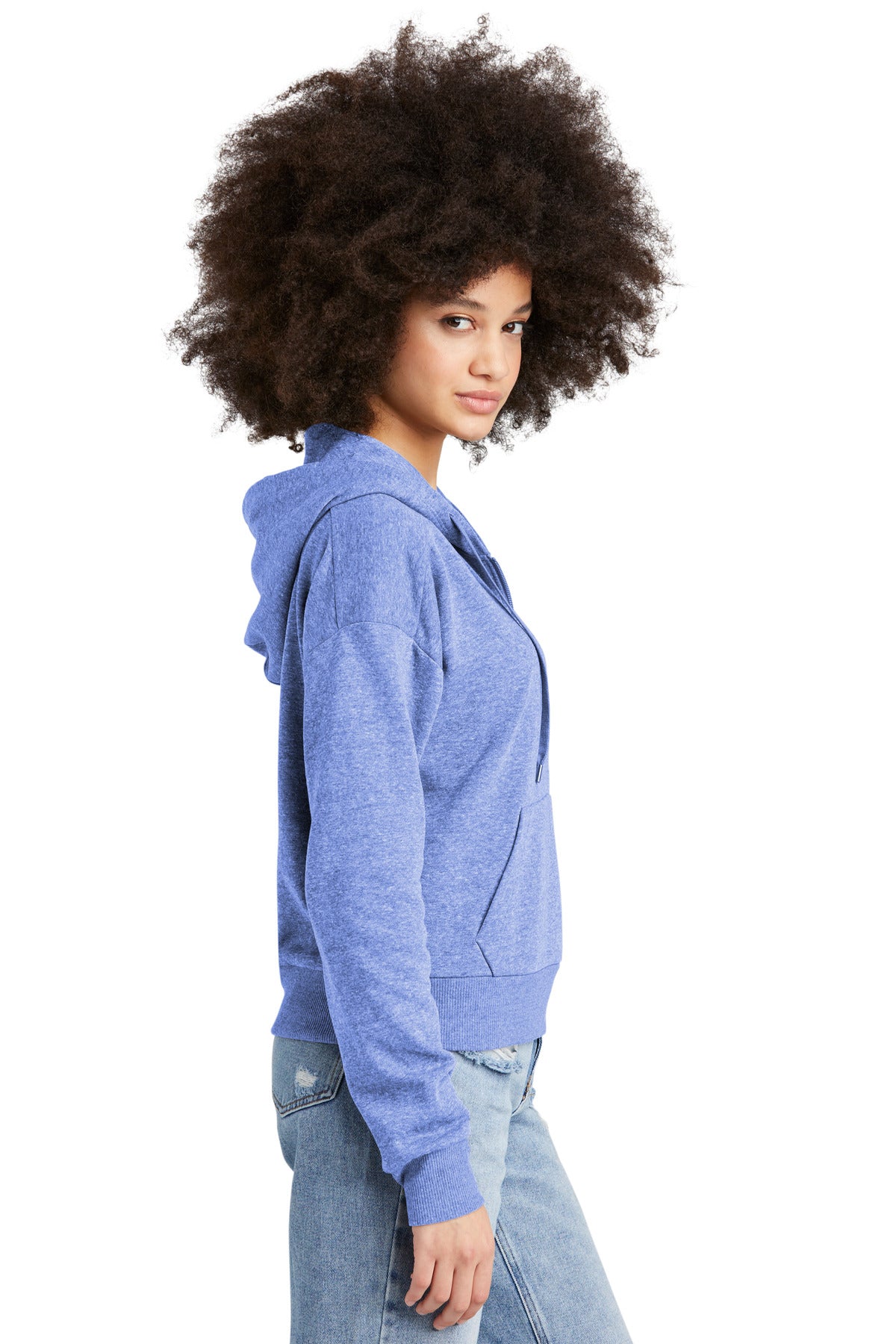 RoyalFrost District Women's Perfect Tri Fleece 1/2-Zip Pullover DT1311
