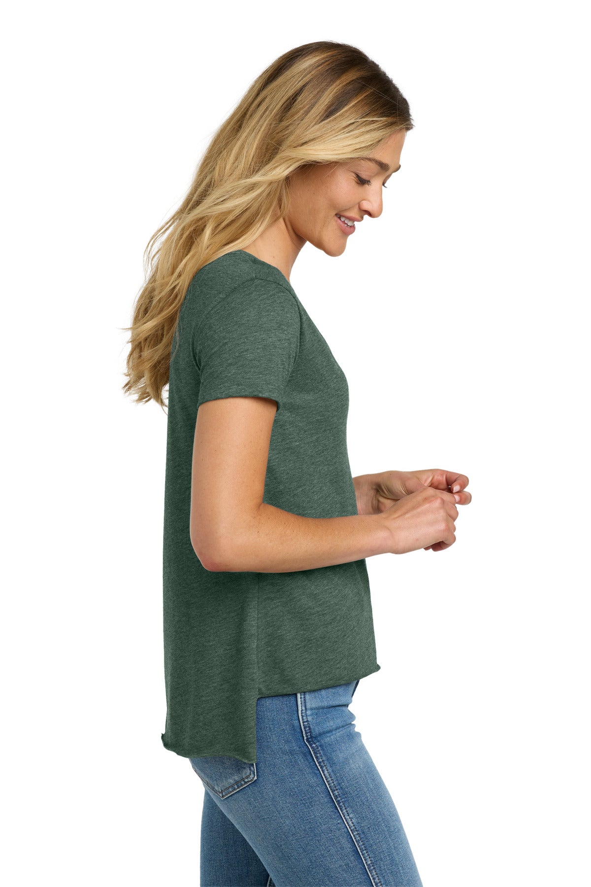RoyalPine Next Level Apparel Women's Festival Scoop Neck Tee. NL5030