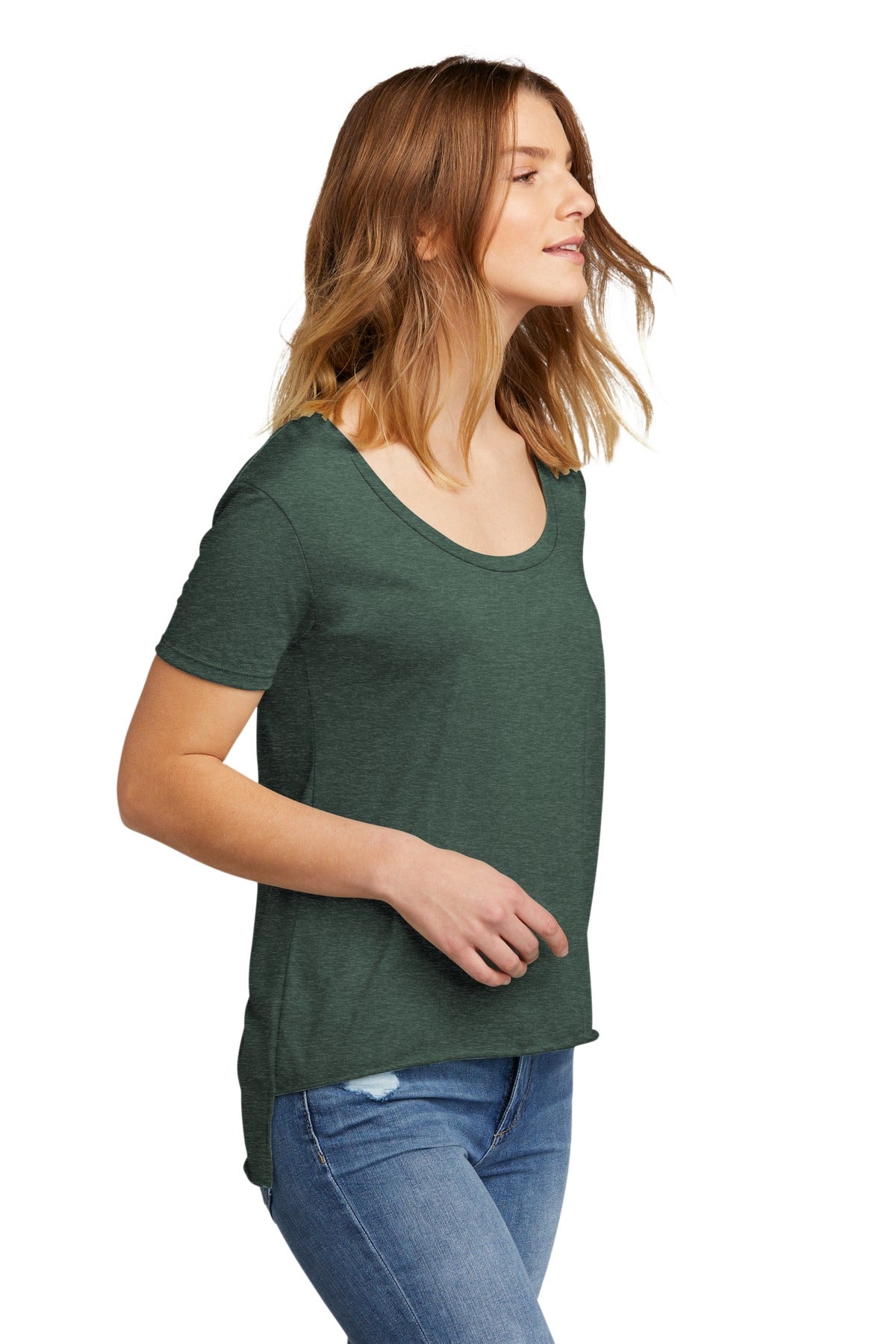 RoyalPine Next Level Apparel Women's Festival Scoop Neck Tee. NL5030