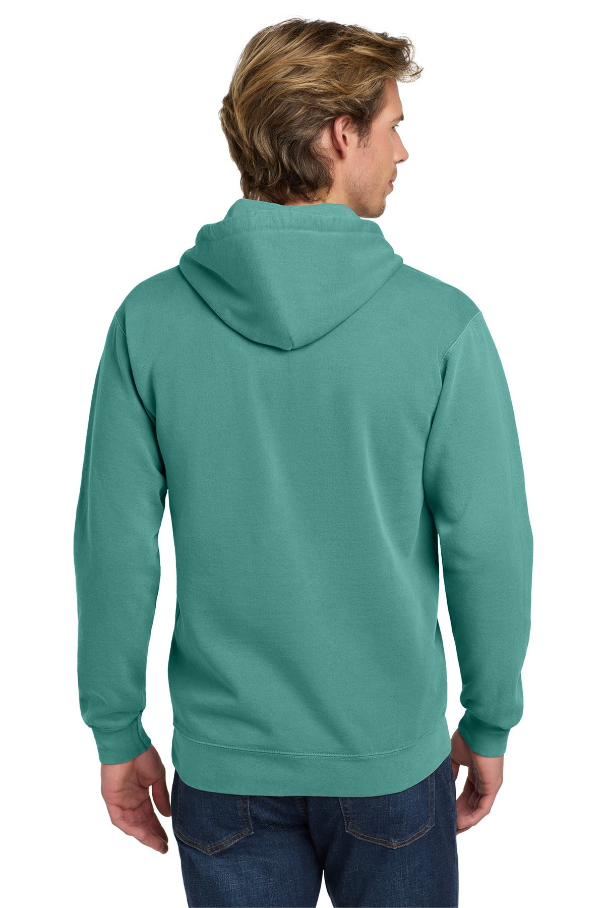 Seafoam COMFORT COLORS Ring Spun Hooded Sweatshirt. 1567