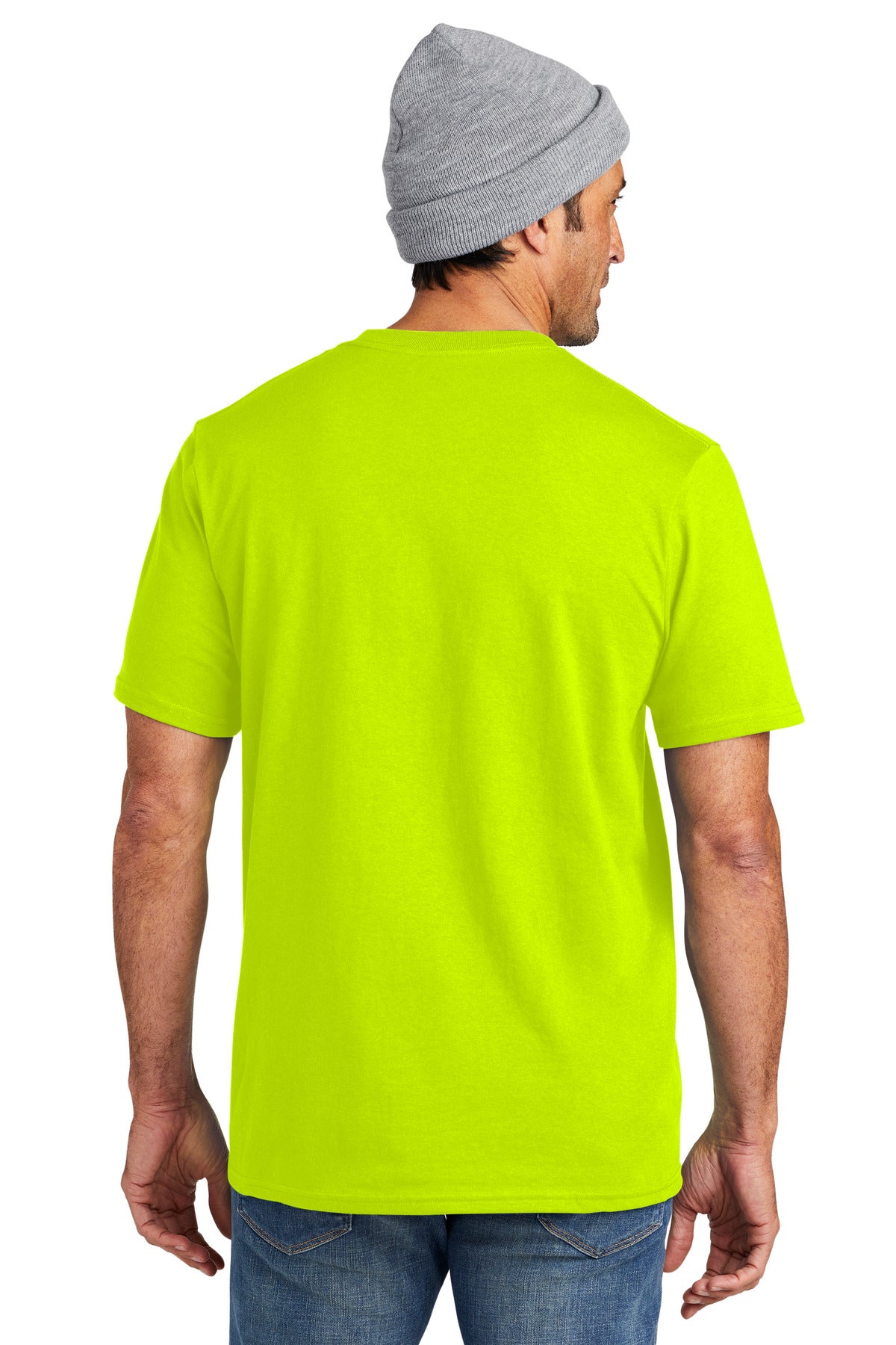 SftyGrn Volunteer Knitwear All-American Pocket Tee VL100P