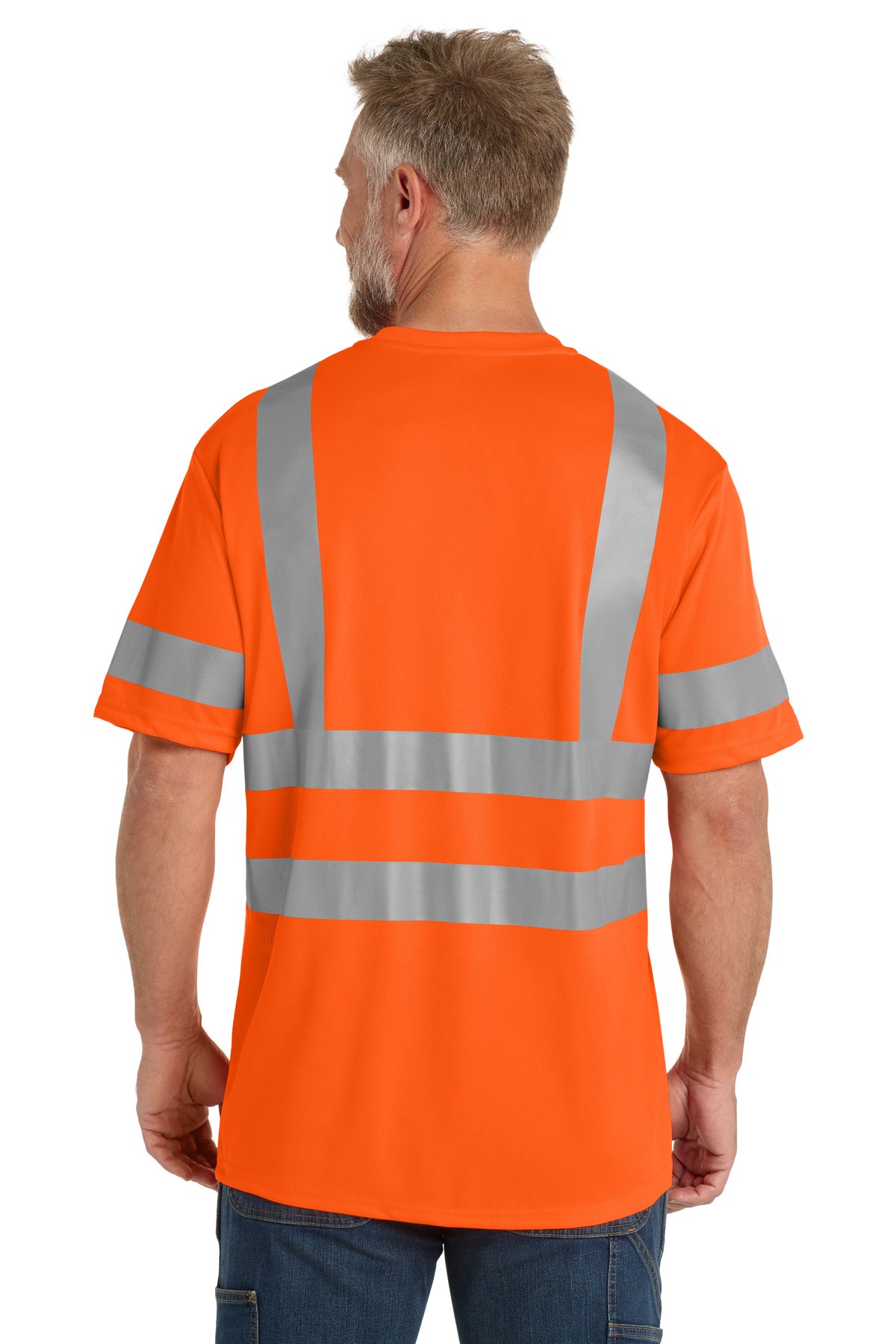 SftyOrg CornerStone ANSI 107 Class 3 Mesh Tee. CS202
