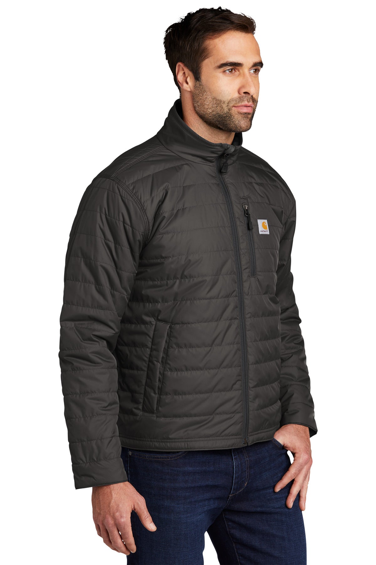 Shadow Grey Carhartt Gilliam Jacket. CT102208
