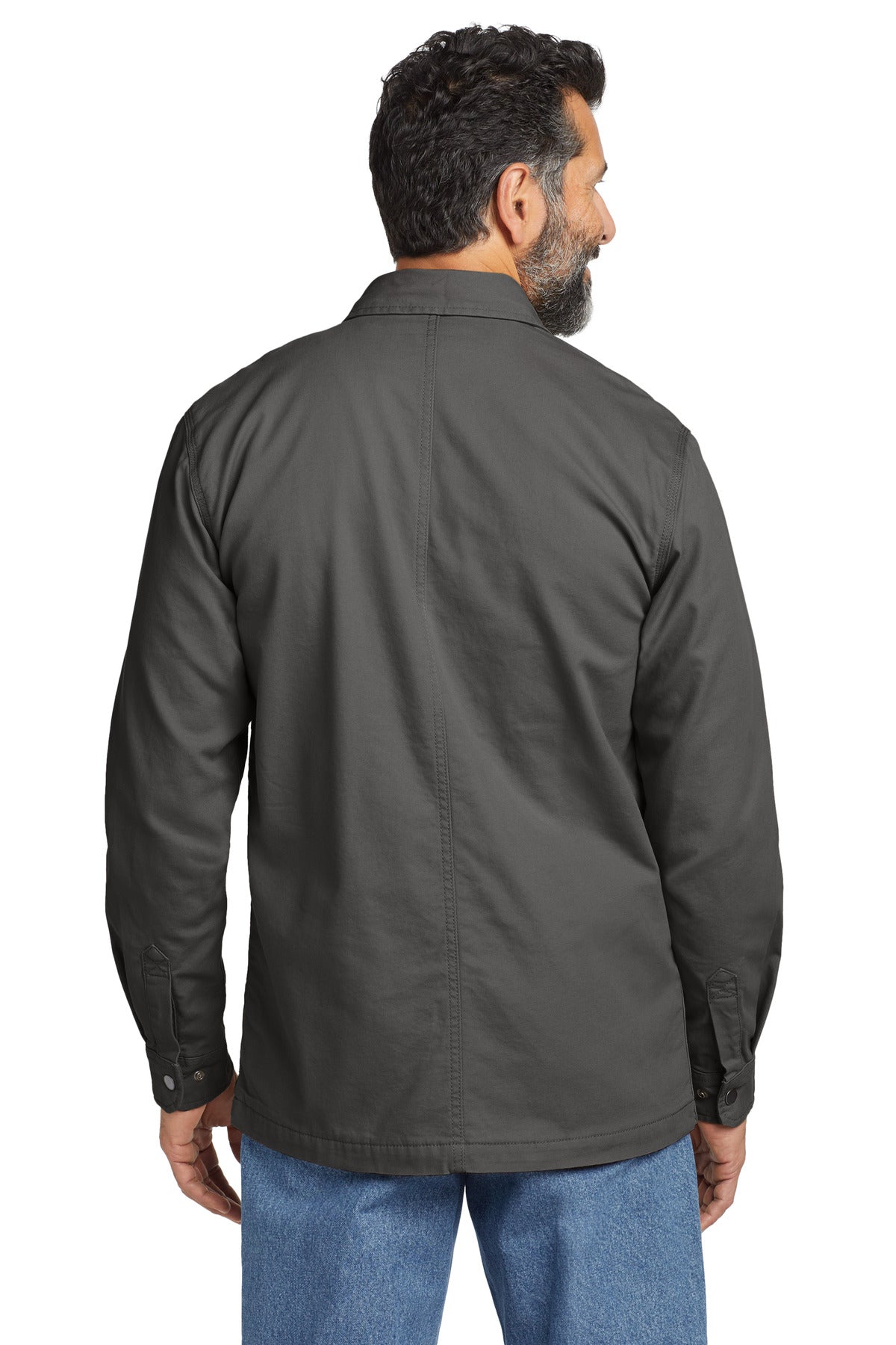 ShadowGrey Carhartt Rugged Flex Fleece-Lined Shirt Jac CT105532