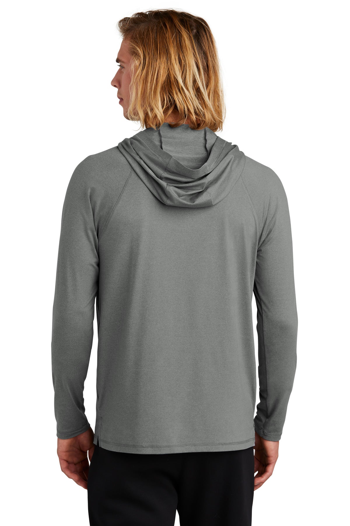 ShdGyHthr New Era Power Long Sleeve Hoodie NEA229