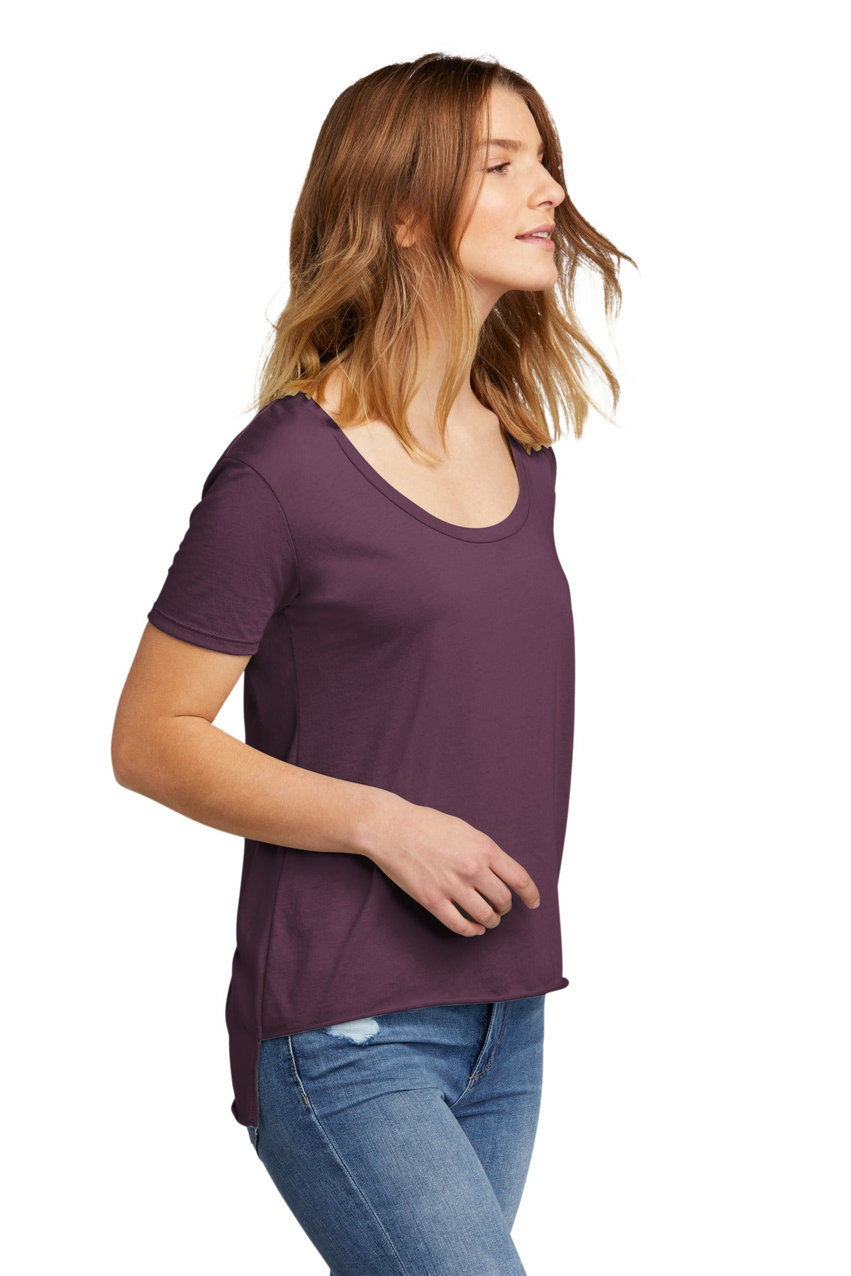 Shiraz Next Level Apparel Women's Festival Scoop Neck Tee. NL5030