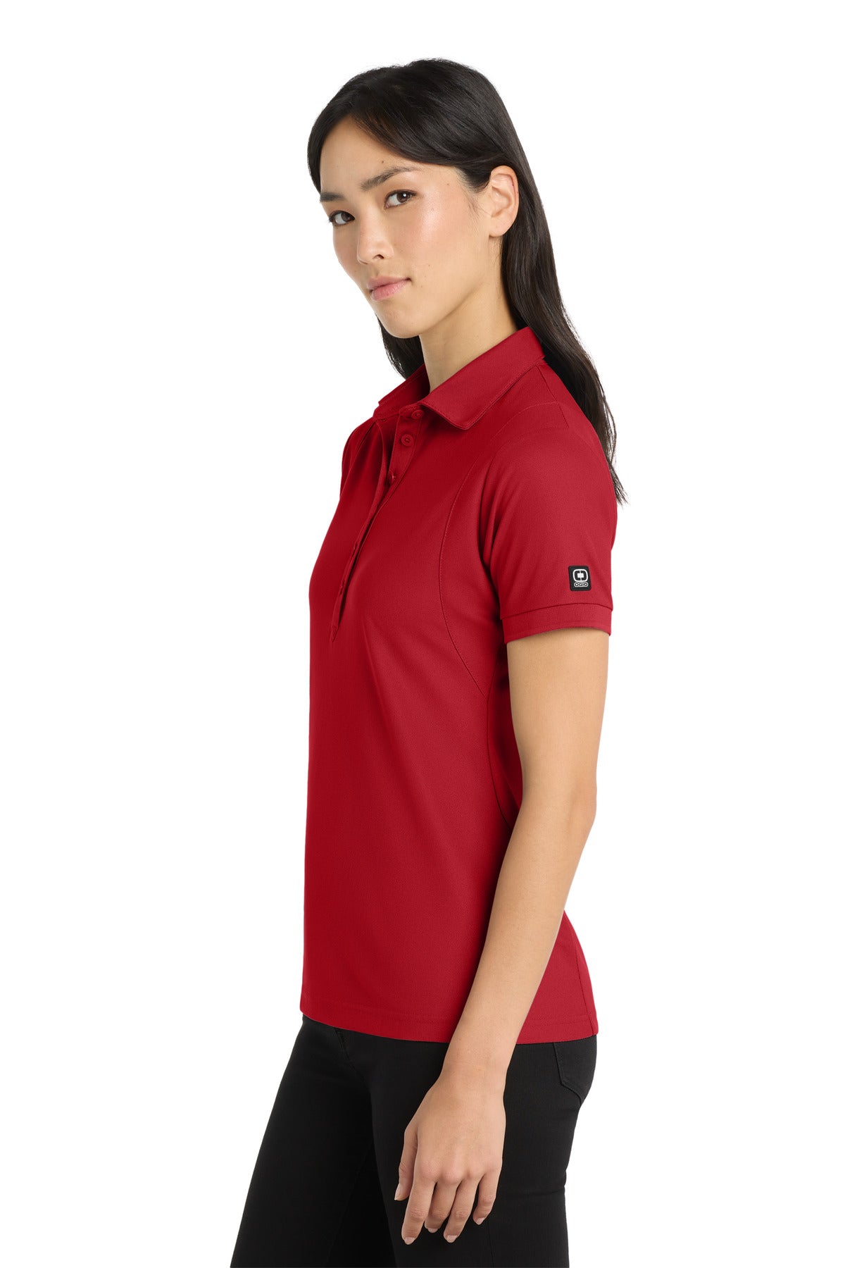 Signal Red OGIO - Jewel Polo. LOG101