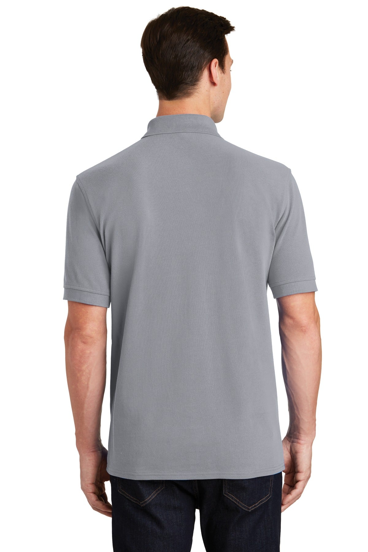 Silver Port & Company Combed Ring Spun Pique Polo. KP1500