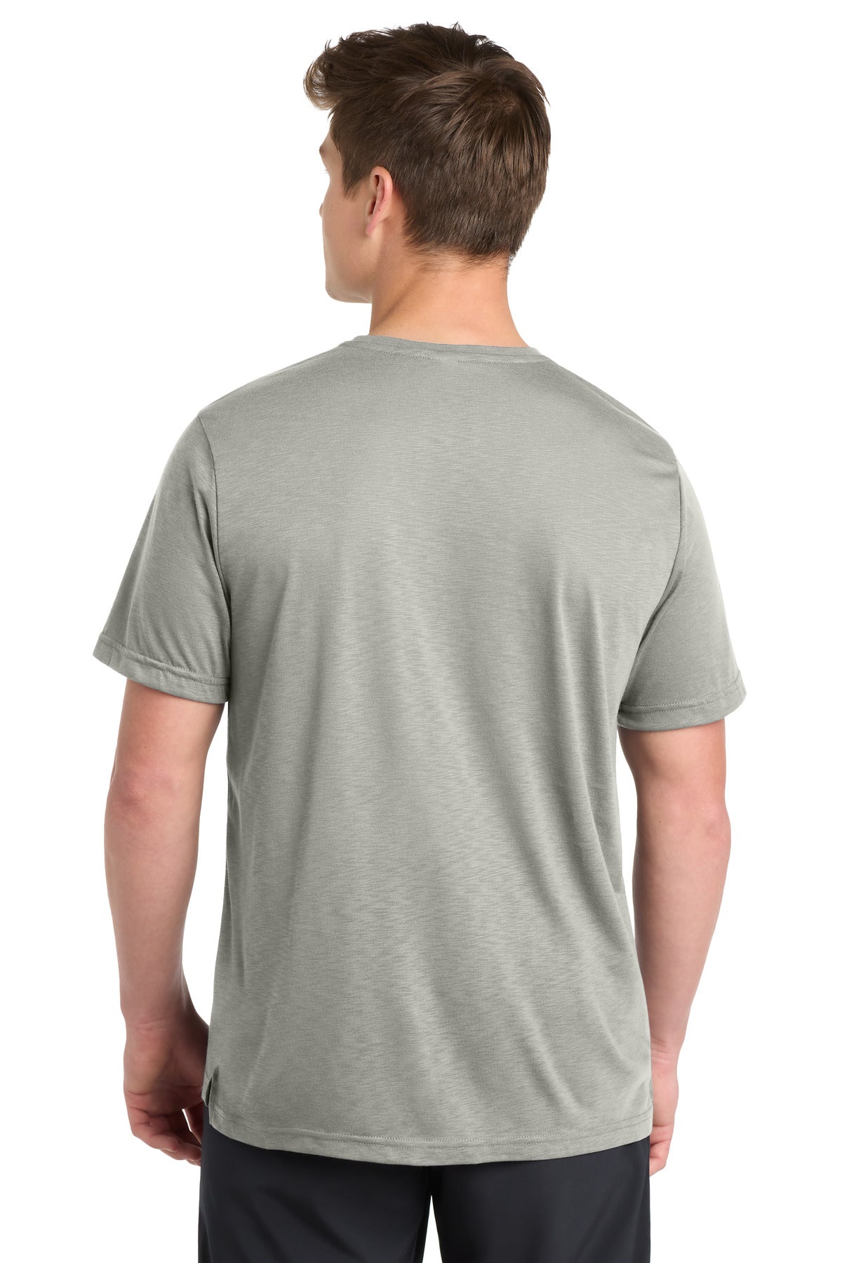Silver Sport-Tek PosiCharge Strive Tee. ST430