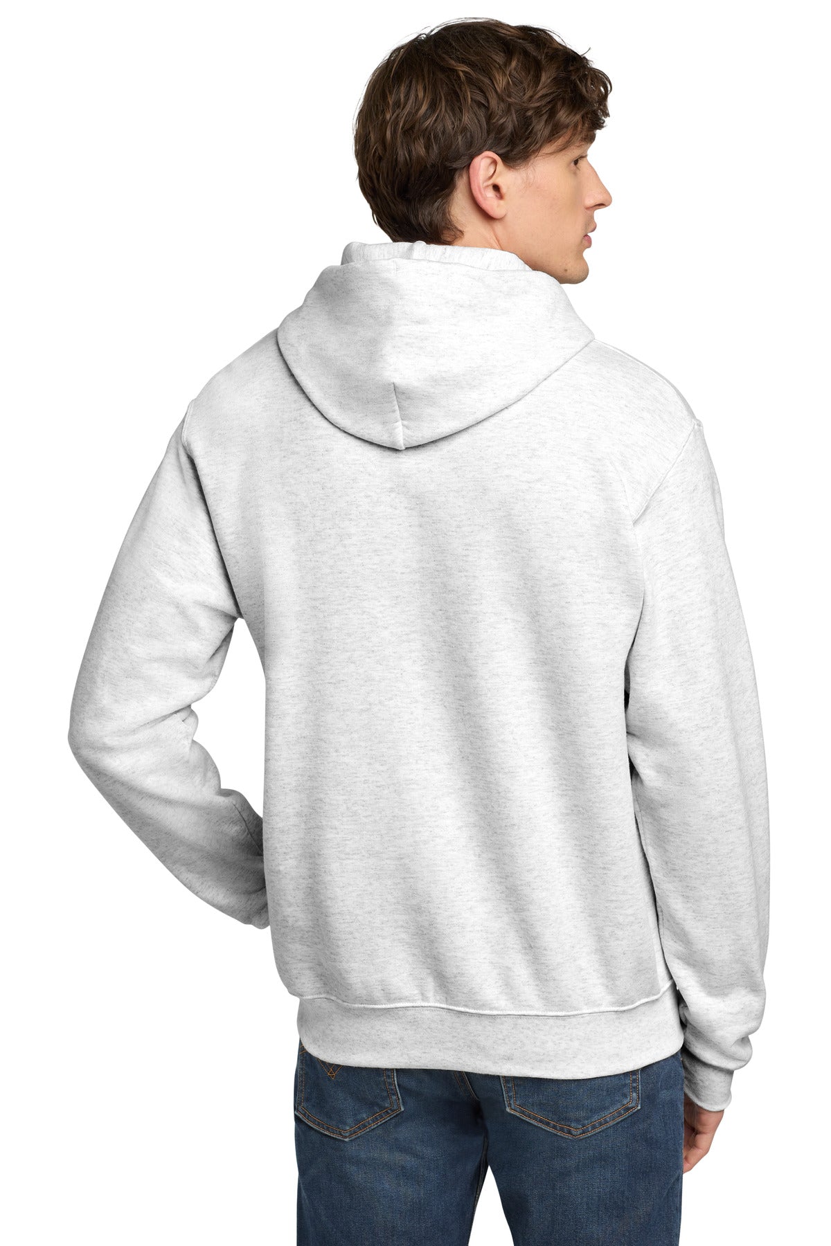 SilverGrey Champion Powerblend Pullover Hoodie. S700