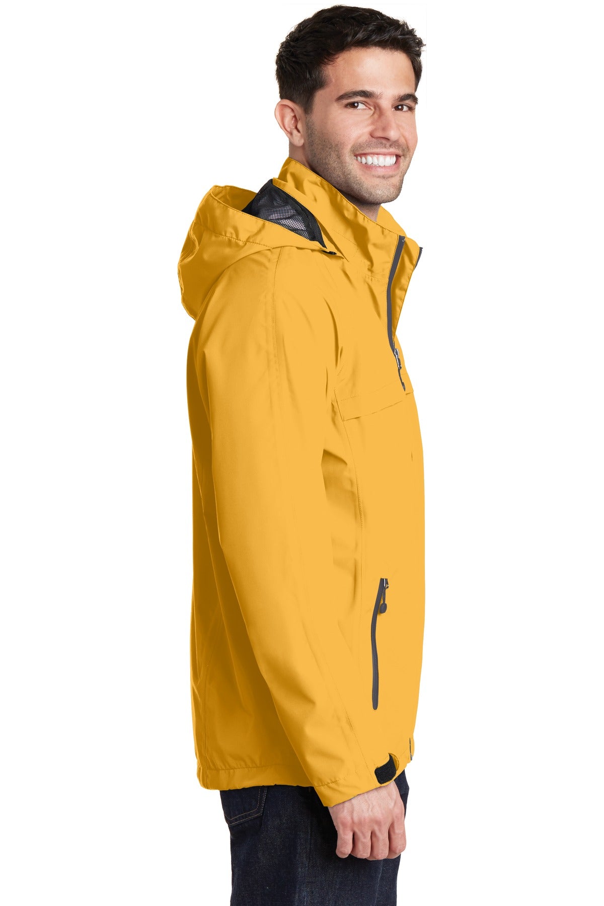 Slicker Yellow Port Authority Torrent Waterproof Jacket. J333