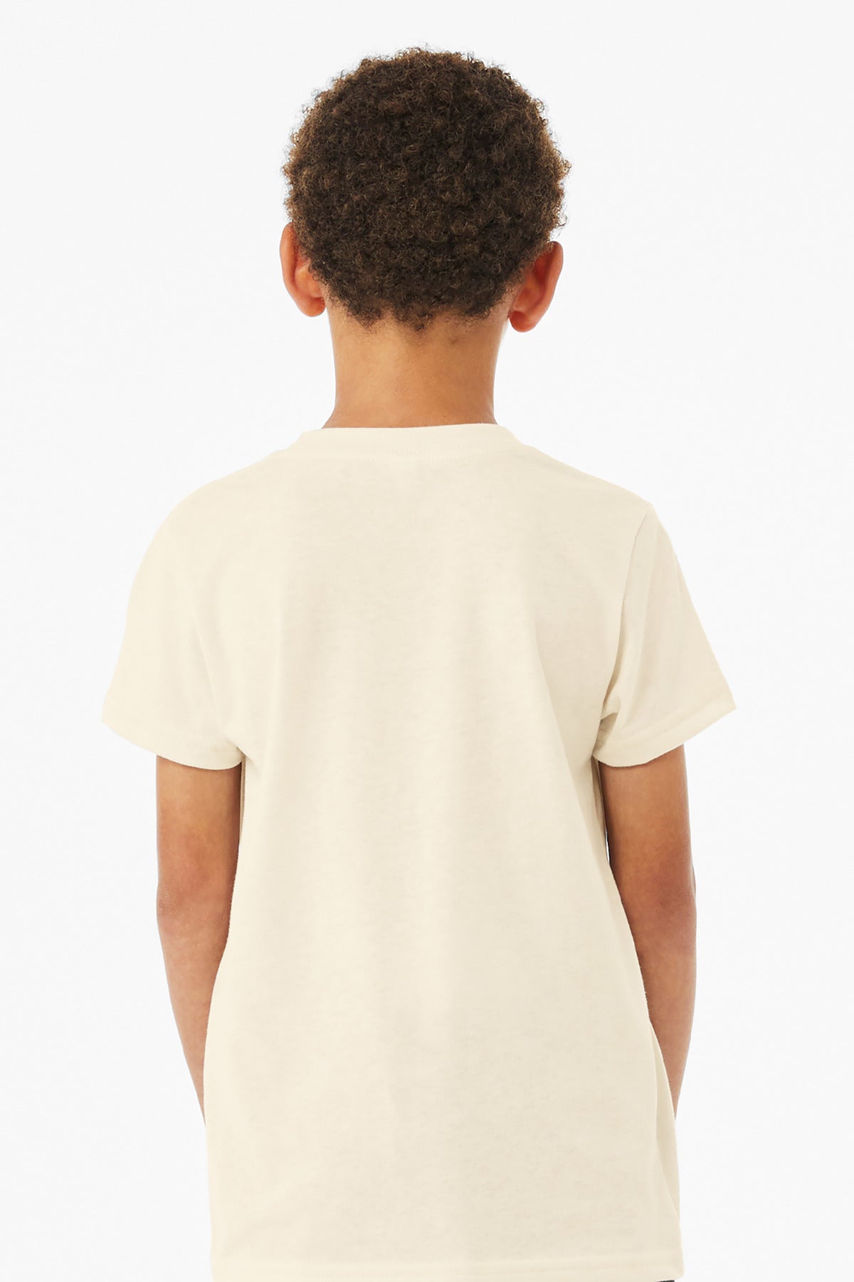SNaturalTb BELLA+CANVAS Youth Triblend Short Sleeve Tee. BC3413Y