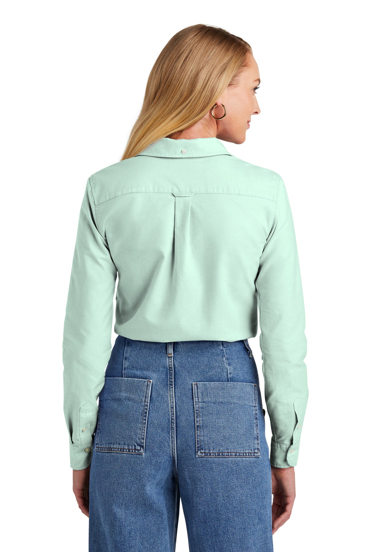 SoftMint Brooks Brothers Women's Casual Oxford Cloth Shirt BB18005