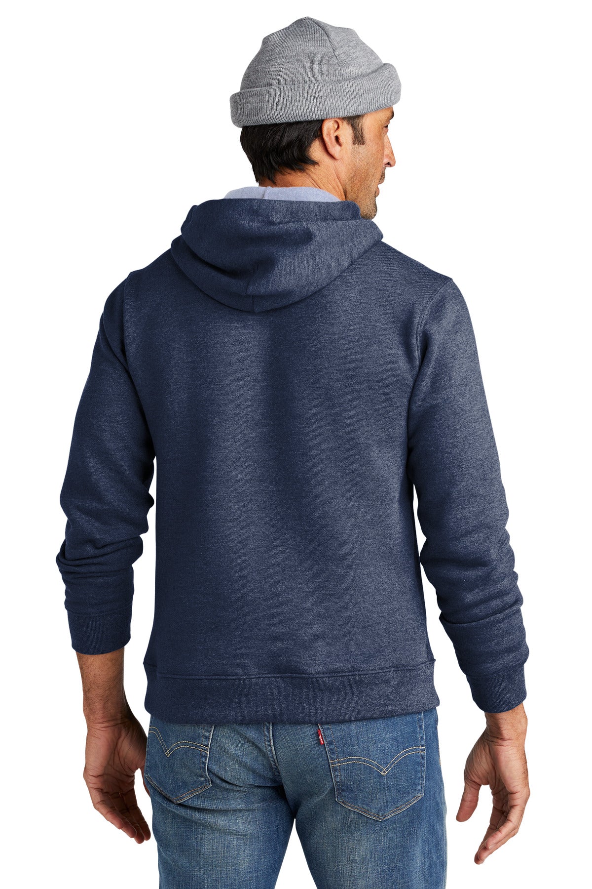 StgNvyHtr Volunteer Knitwear Chore Fleece Pullover Hoodie VL130H