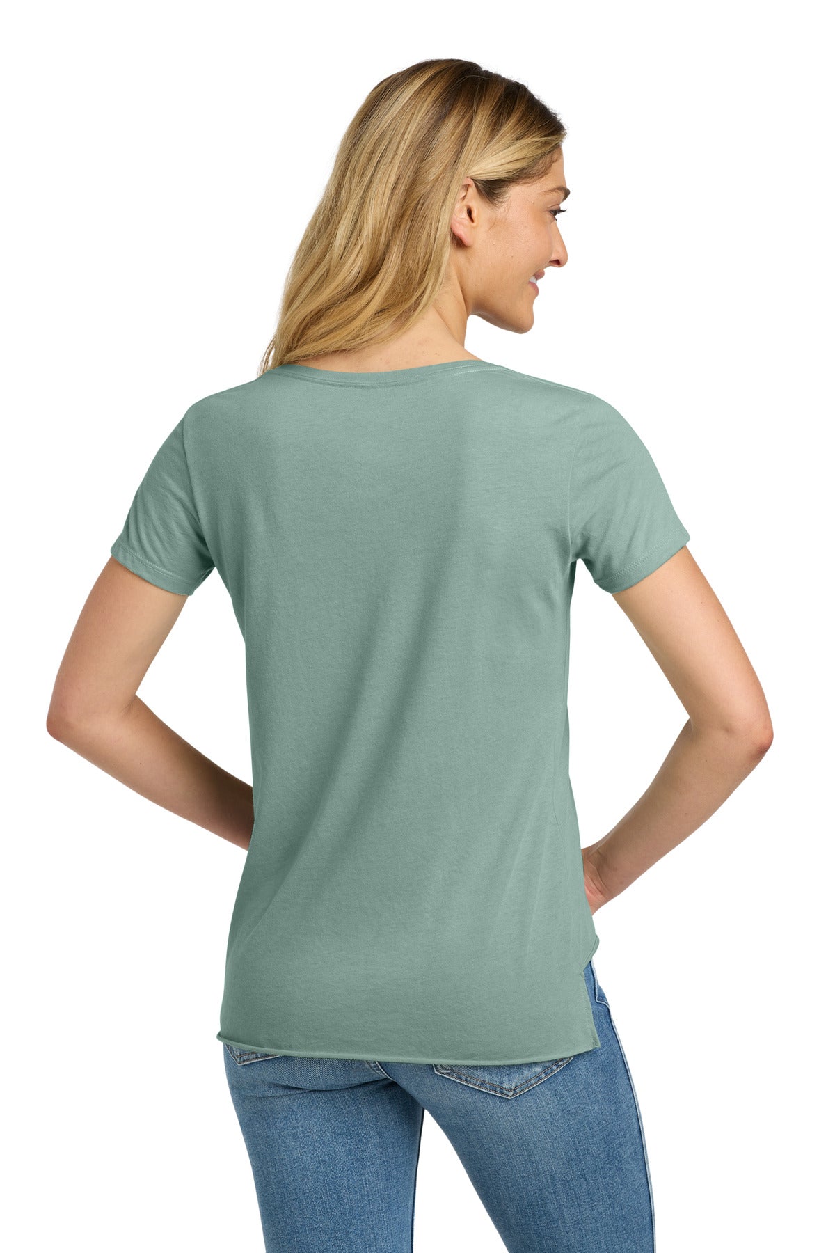 StnwshGrn Next Level Apparel Women's Festival Scoop Neck Tee. NL5030