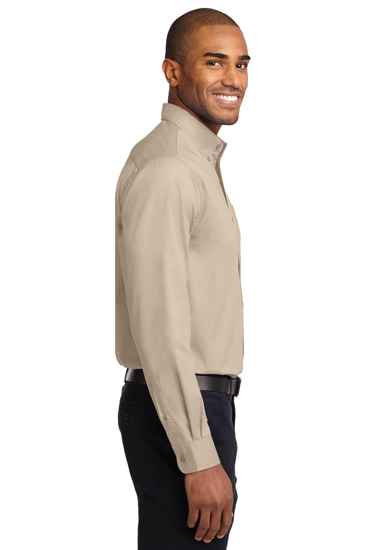 Stone Port Authority Extended Size Long Sleeve Easy Care Shirt S608ES
