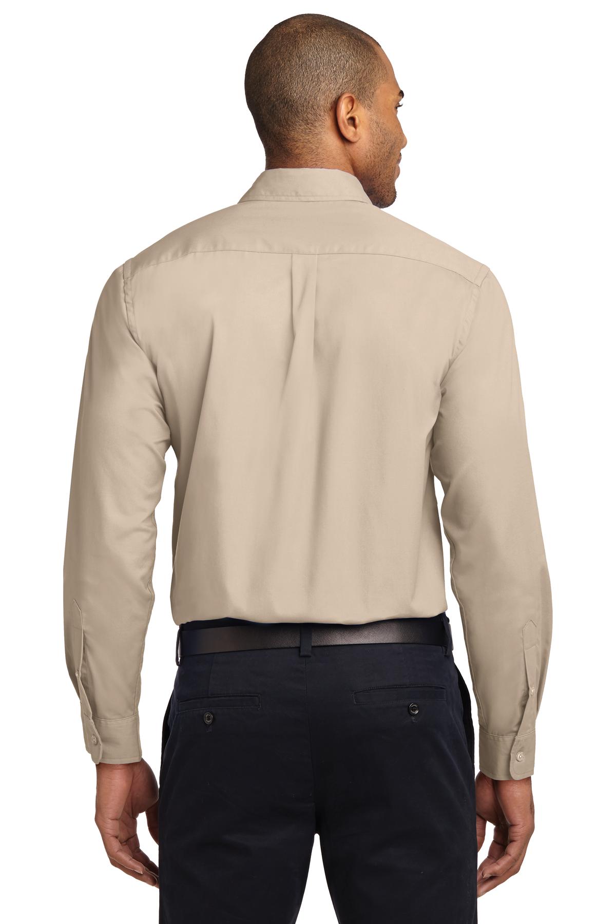 Stone Port Authority Extended Size Long Sleeve Easy Care Shirt S608ES