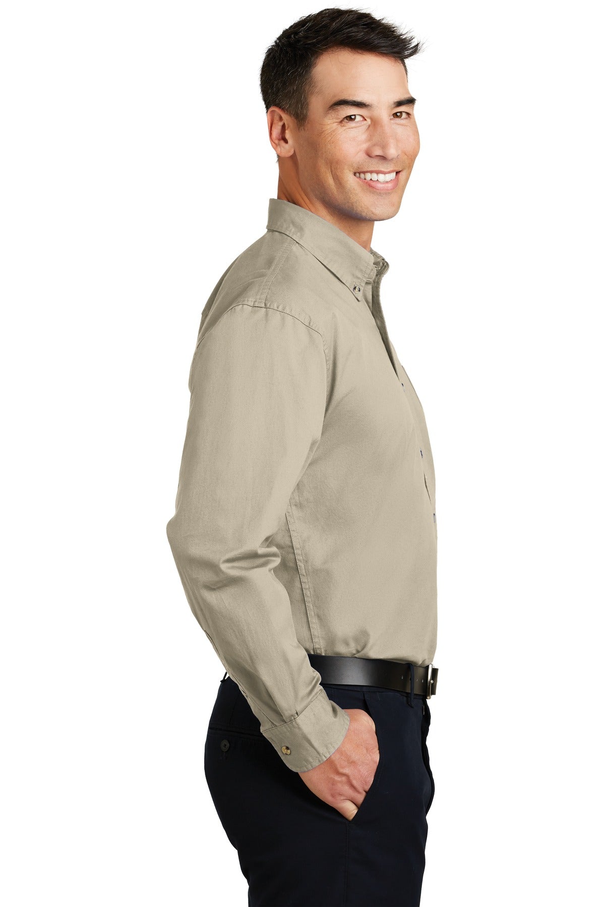 Stone Port Authority Long Sleeve Twill Shirt. S600T
