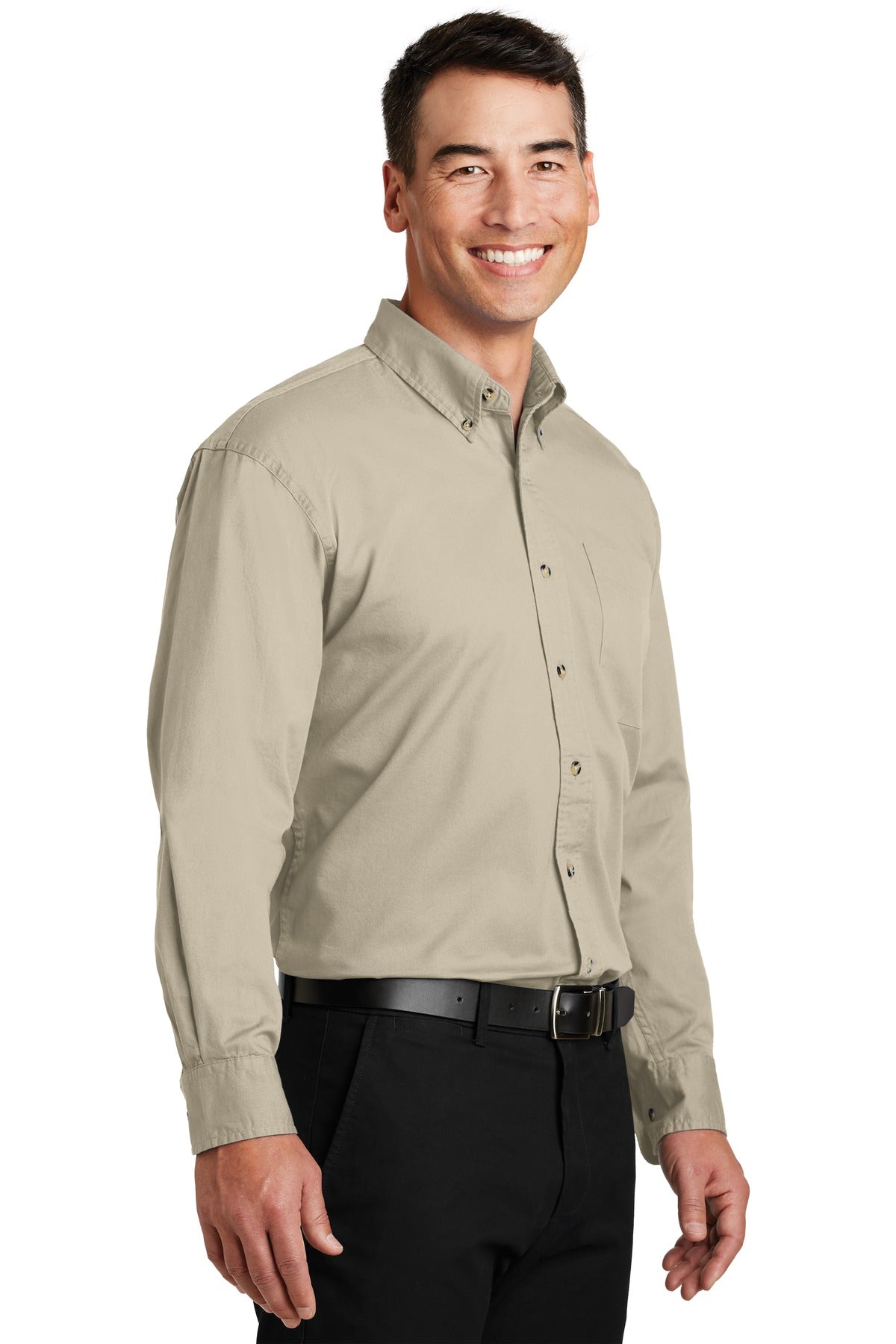 Stone Port Authority Long Sleeve Twill Shirt. S600T