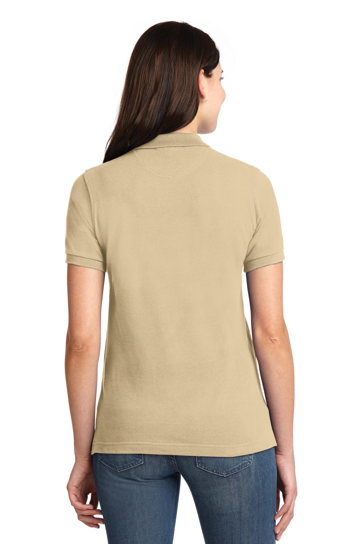 Stone Port Authority Women's Heavyweight Cotton Pique Polo. L420